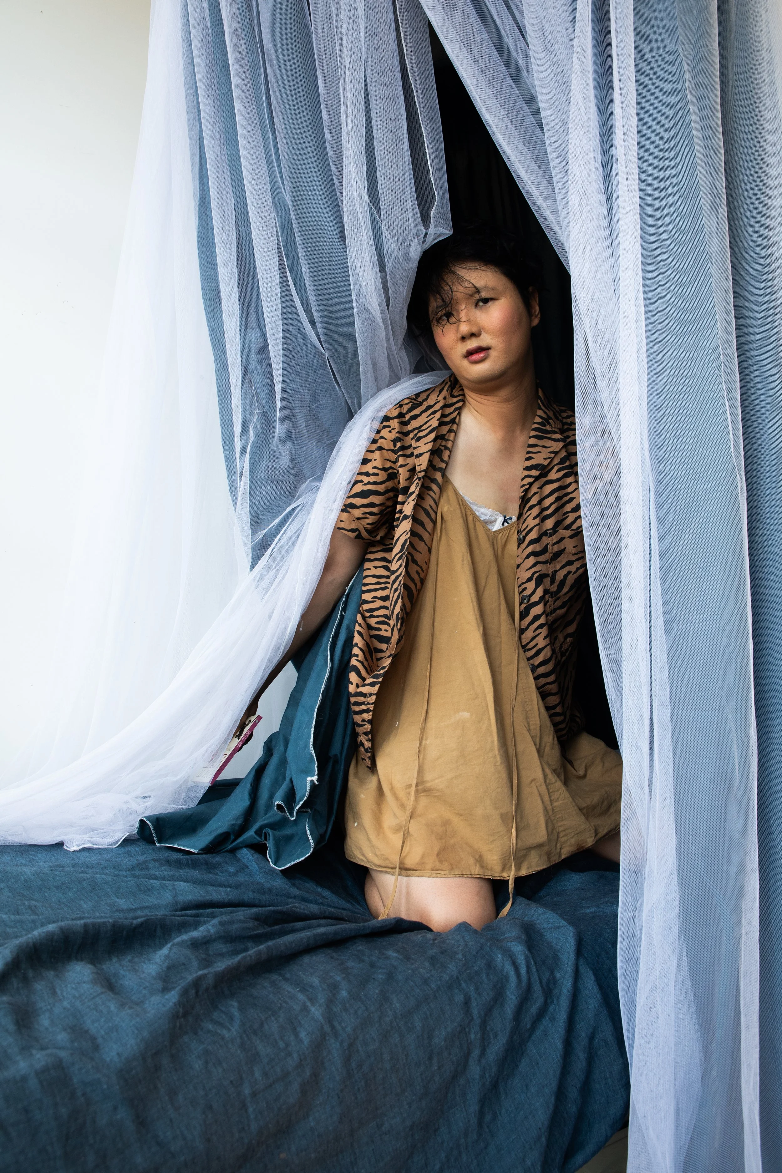 "Gender Fluid Mimetic Fantasy 071" Taken by Yoo Yeon Nam (2025). Medium: Film Photography. Dimensions: Variable.