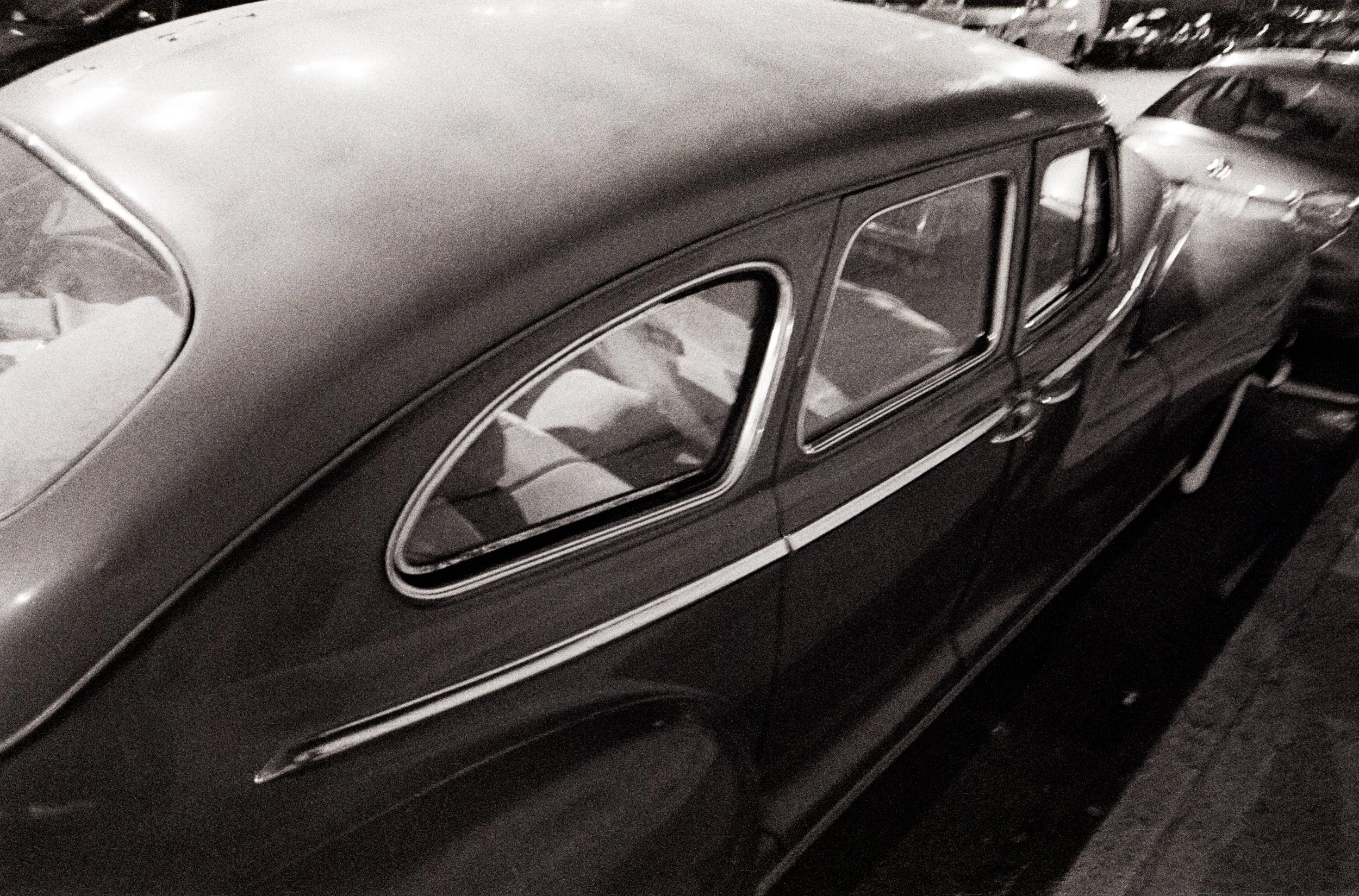"Automobile Architecture" (2024). Medium: Film Photography Scanned and Digitally Processed. Dimensions: Variable.