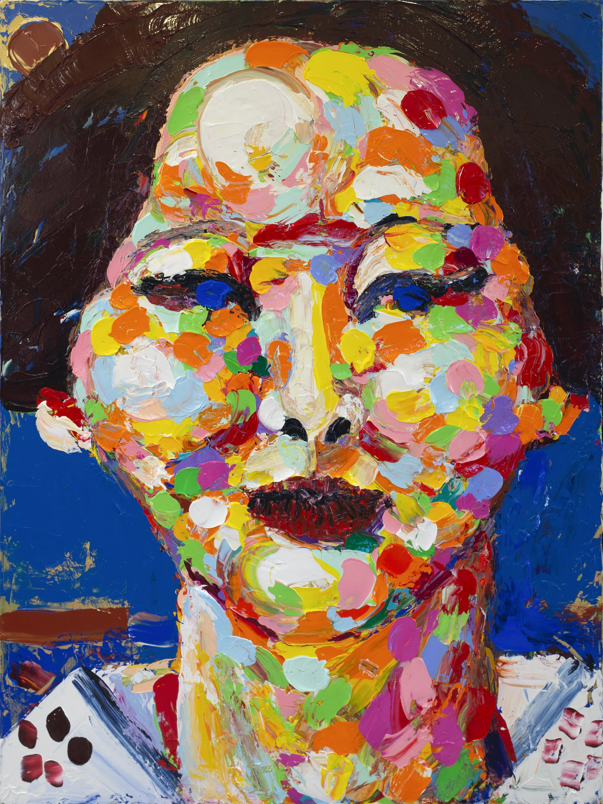 "Maiko" (2019). Medium: Acrylic (paint) on canvas. Dimensions: 36 x 48 inches.