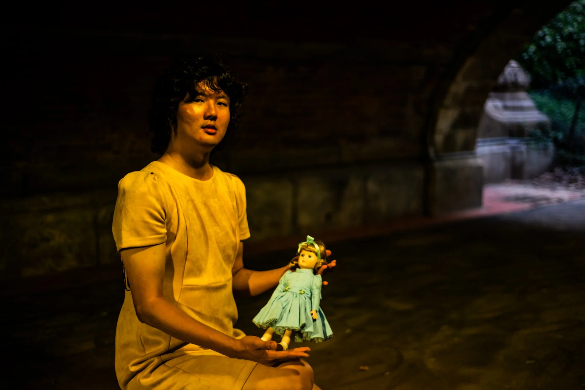 "Gender Fluid Mimetic Fantasy 037" or "Chun Series 03" Taken by Kun Sok (2023). Medium: Digital Photography. Dimensions: Variable.