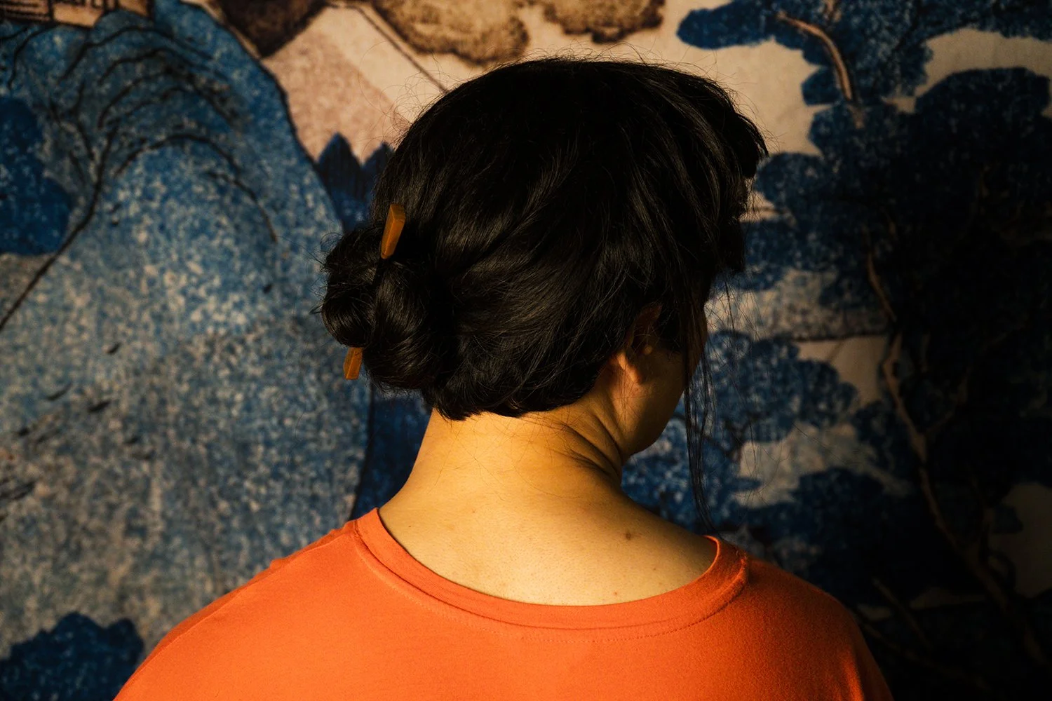 "Gender Fluid Mimetic Fantasy 019" or "Kanzashi" Taken by Haley Indorato (2021). Medium: Digital Photography. Dimensions: Variable.
