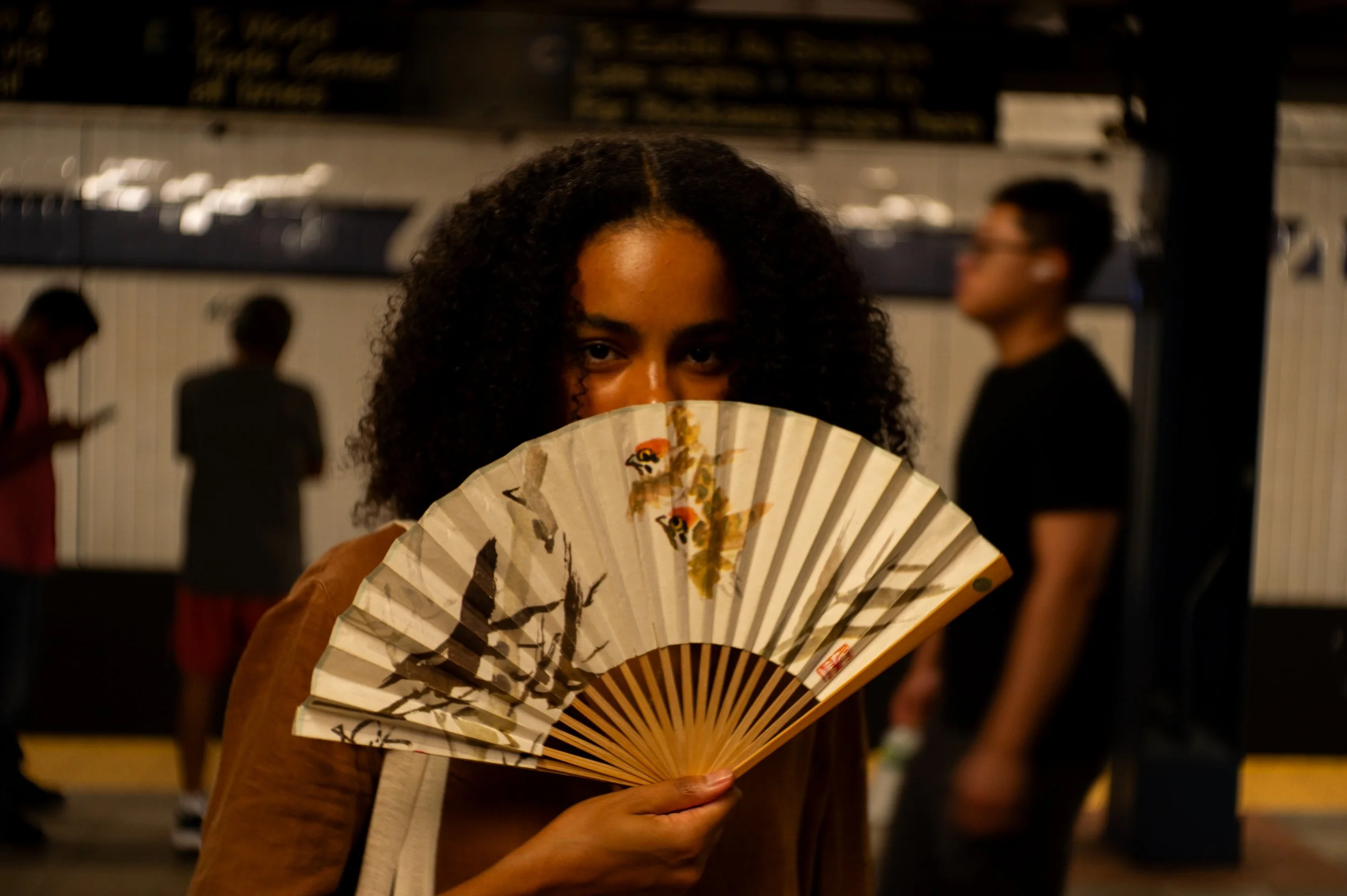 (Original title unknown) "The Black Geisha" (2025). Medium: Digital Photography. Dimensions: Variable.