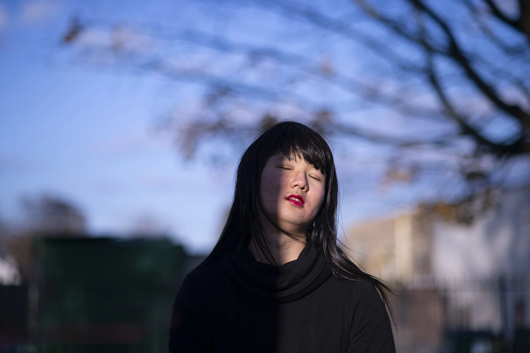 "Gender Fluid Mimetic Fantasy 005" or "Peace," Taken by Haley Indorato (2020). Medium: Digital Photography. Dimensions: Variable.