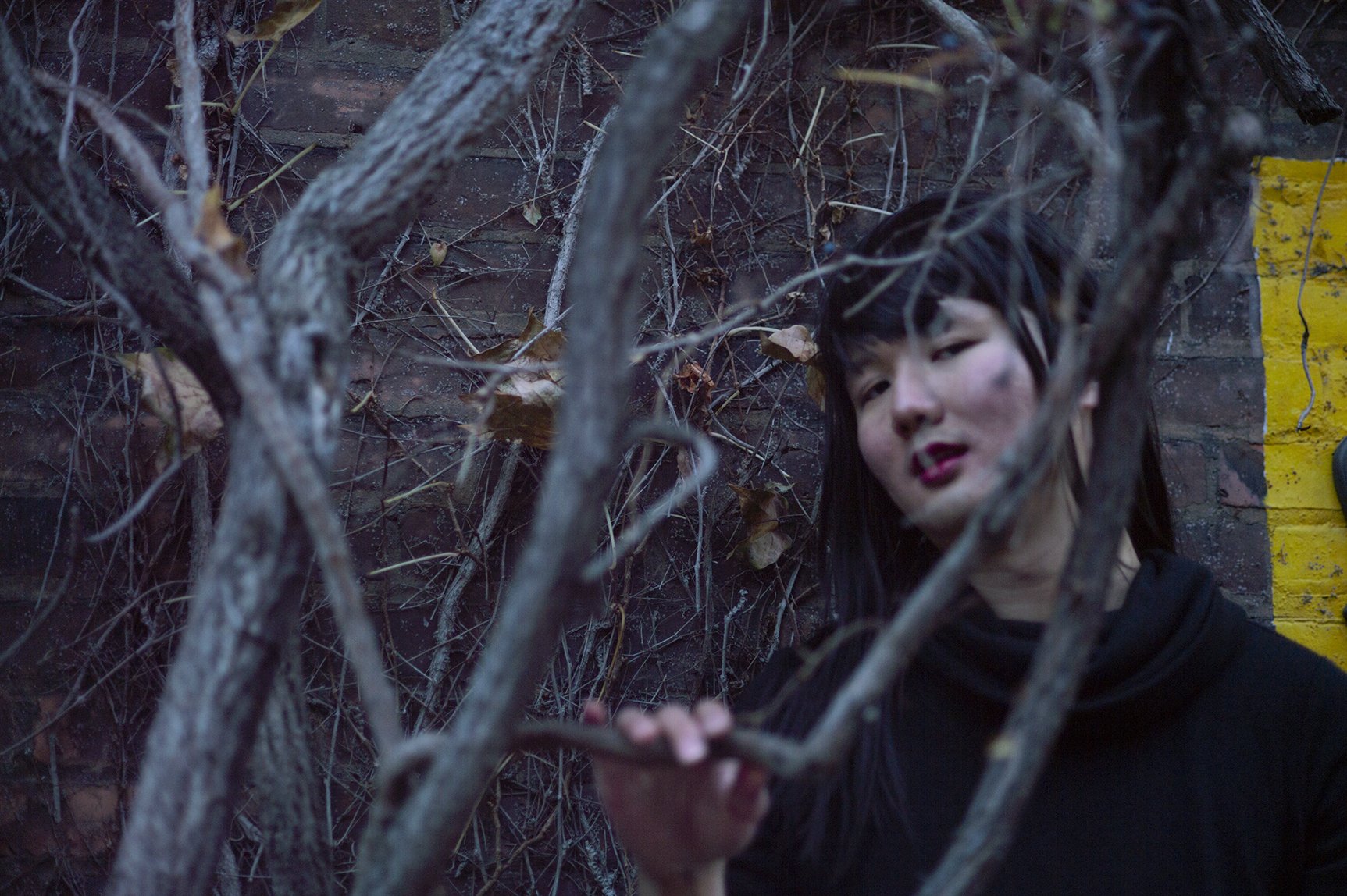 "Gender Fluid Mimetic Fantasy 004" or "Vines," Taken by Haley Indorato (2020). Medium: Digital Photography. Dimensions: Variable.