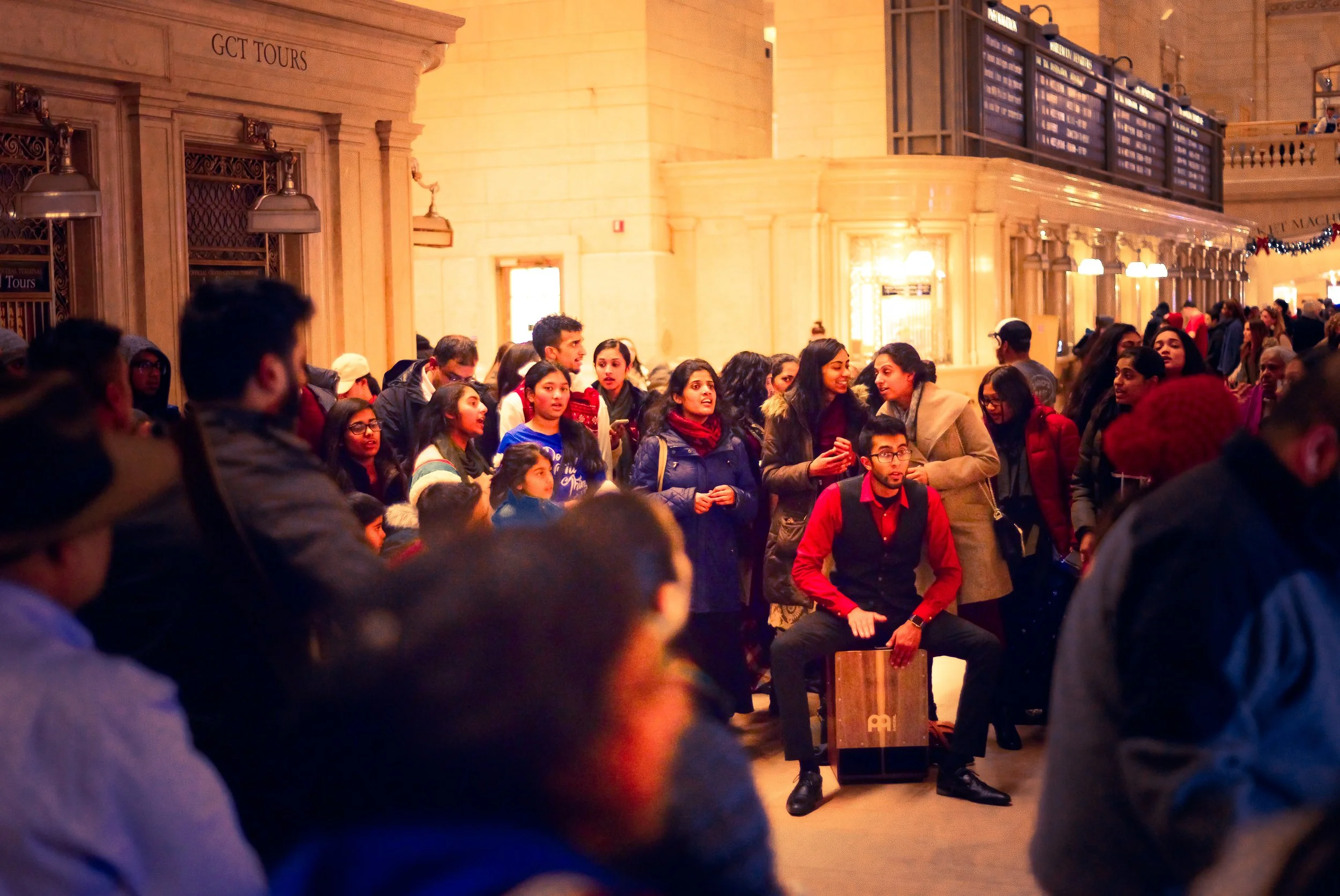 "Grand Central at Christmas I" (2016). Medium: Digital Photography. Dimensions: Variable.