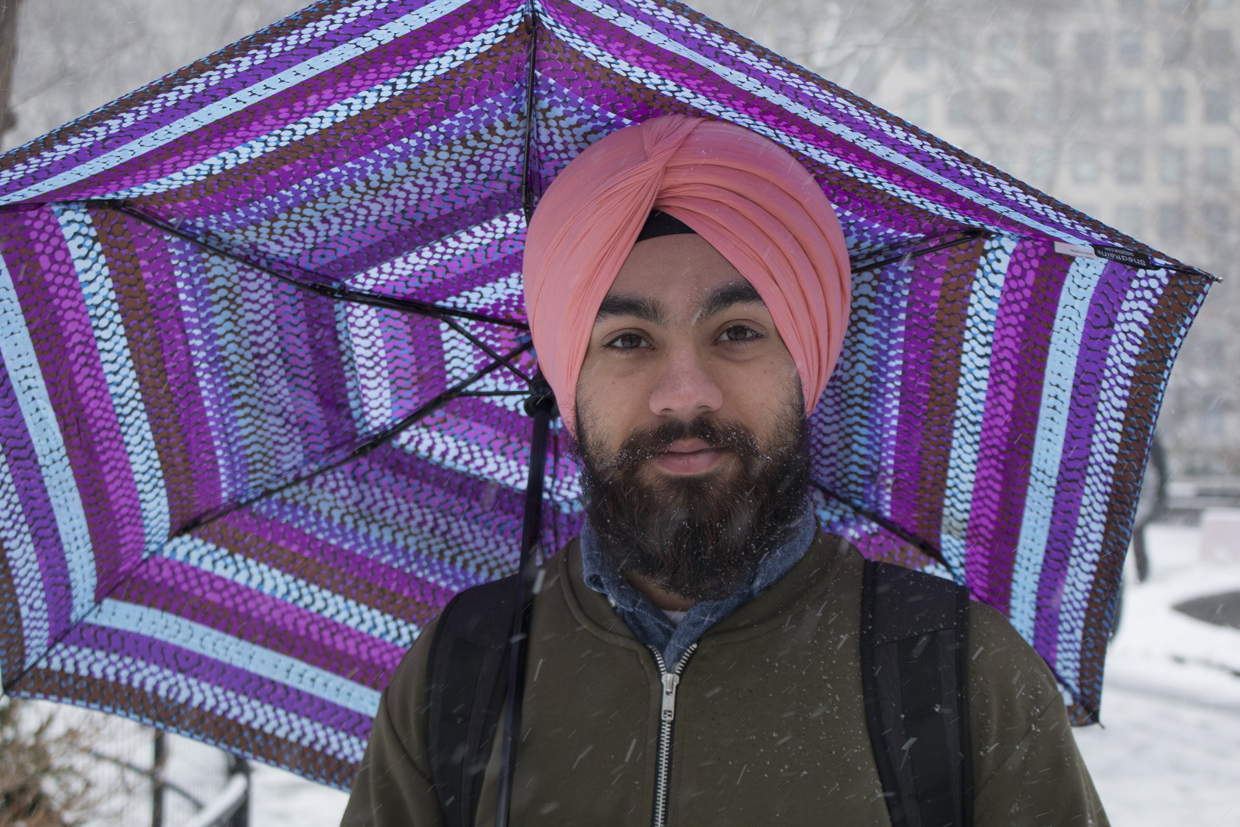 "Sikh Man" (2019). Medium: Digital Photography. Dimensions: Variable.