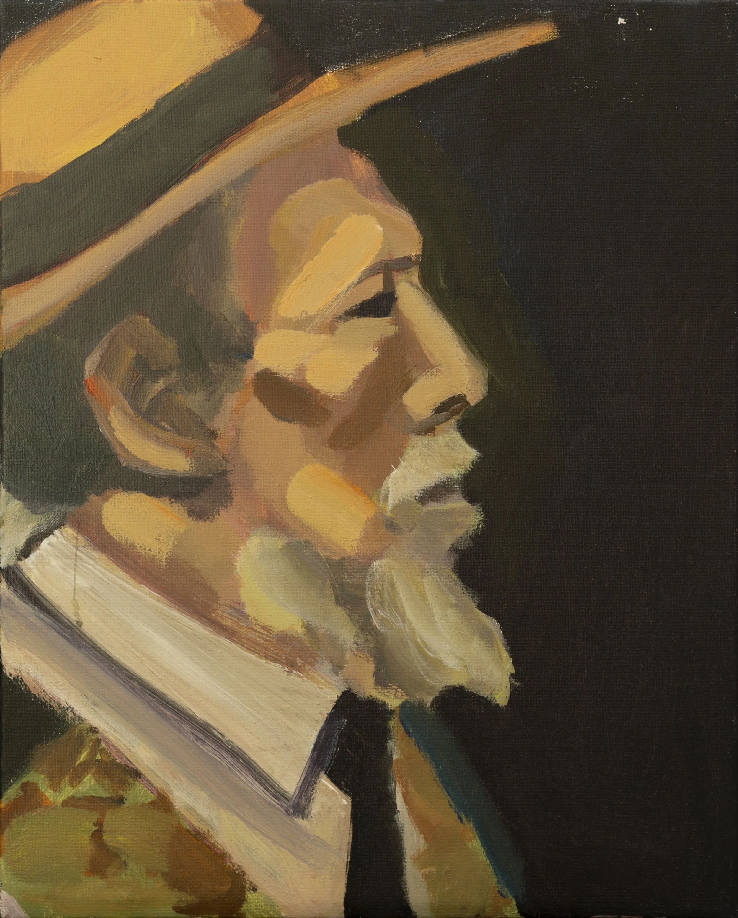 "P012" (2021). Medium: Acrylic (paint) on canvas. Dimensions: 12 x 16 inches.