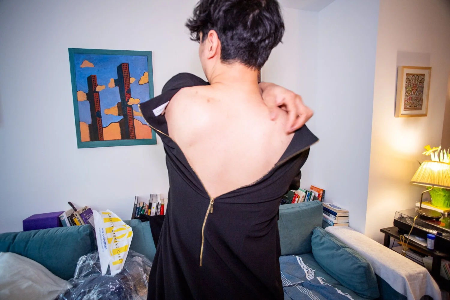 "Gender Fluid Mimetic Fantasy 065" Taken by Bennett Davidson (2025). Medium: Film Photography. Dimensions: Variable.