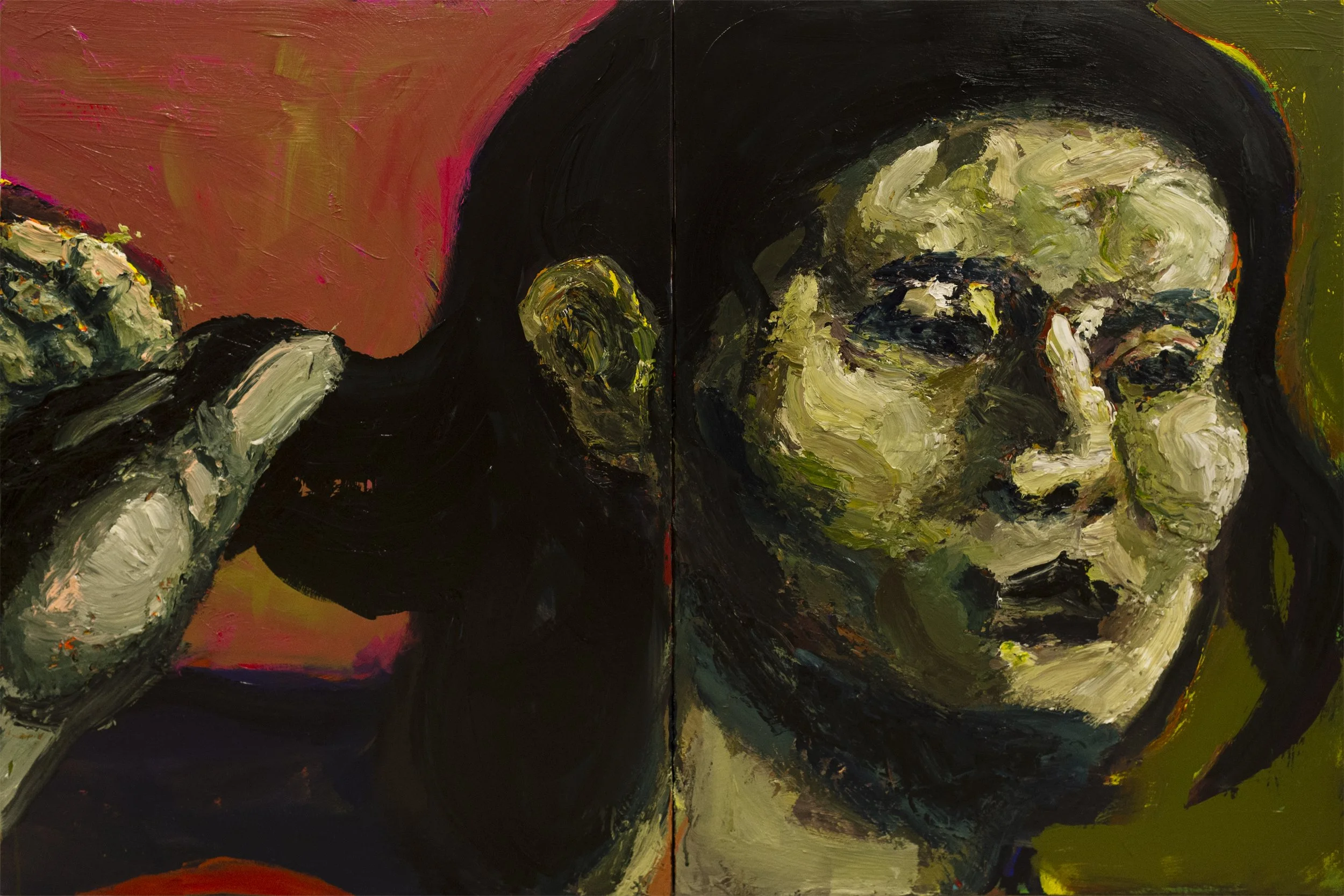 "Chun IV" (2020). Medium: Acrylic (paint) on canvas. Dimensions: 40 x 60 inches.