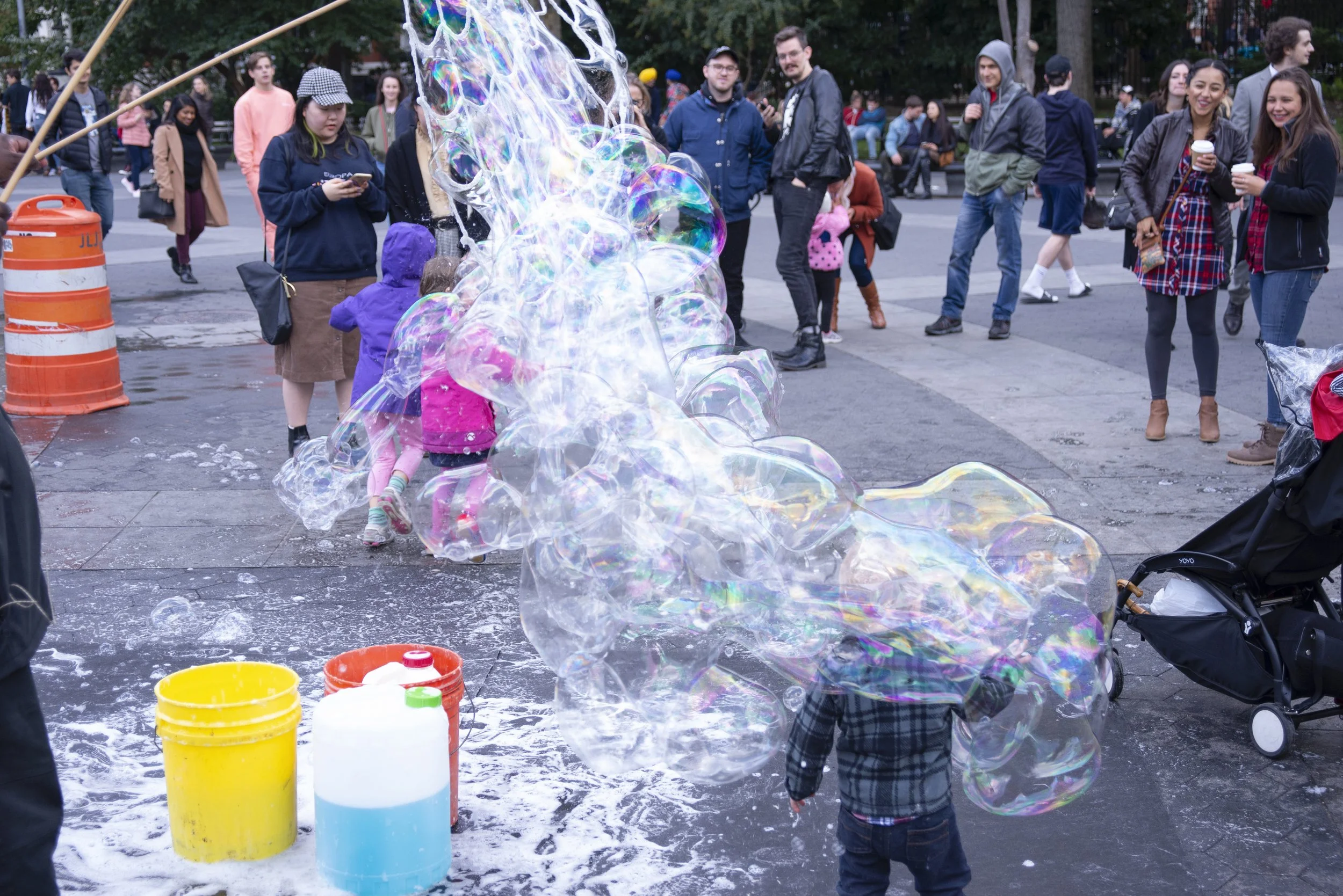 (Original title unknown) "Bubble Boy" (2018). Medium: Digital Photography. Dimensions: Variable.
