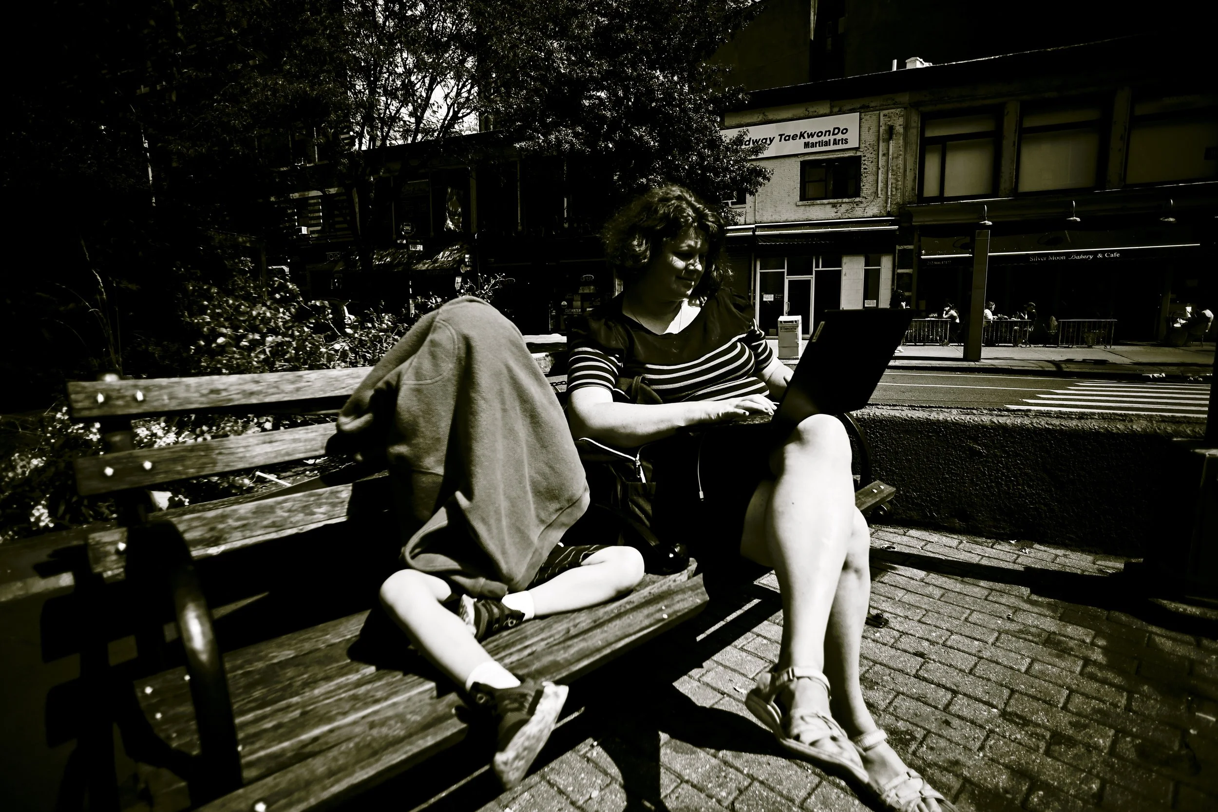 (Original title unknown) "Mother and Child" (2024). Medium: Digital Photography. Dimensions: Variable.