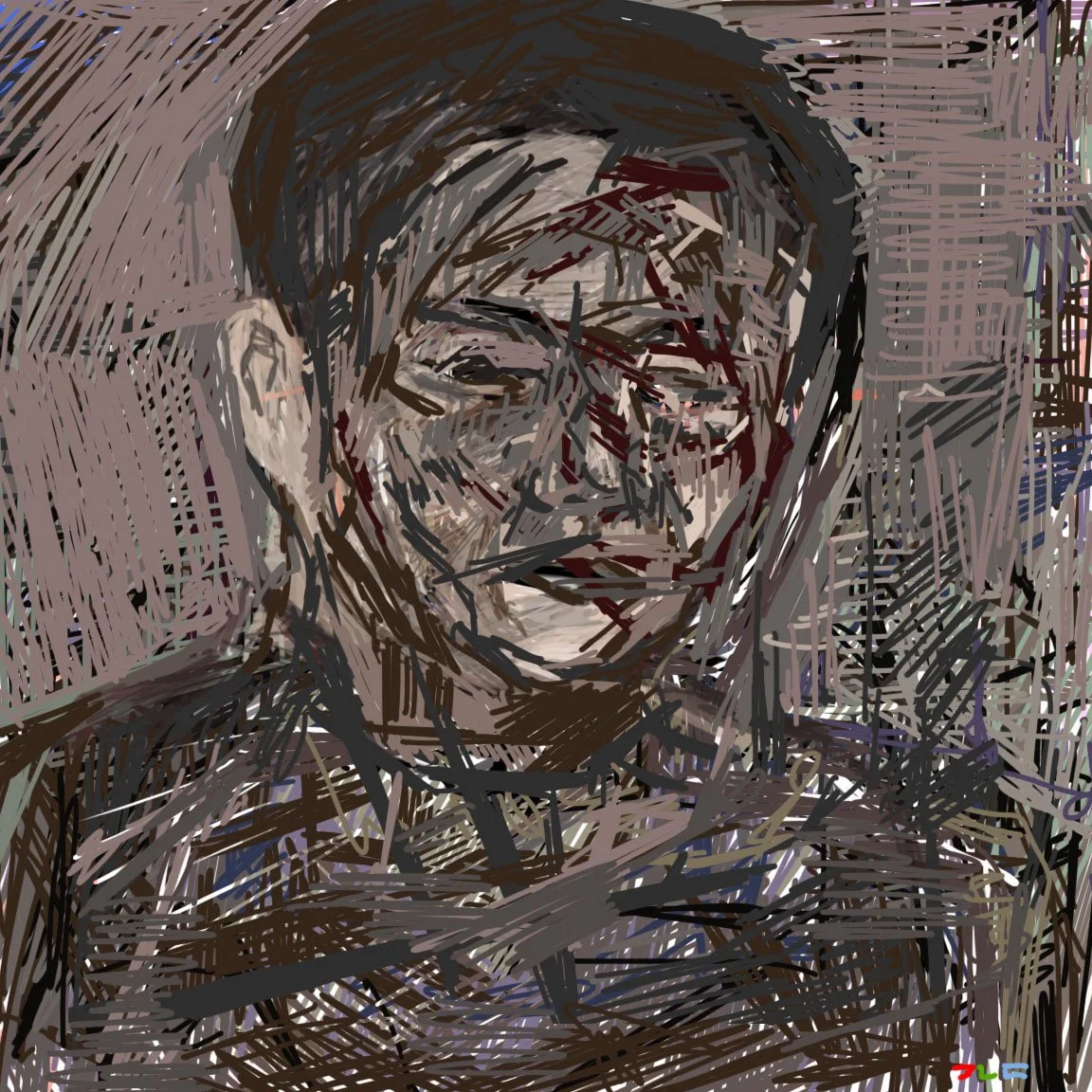 "Uncle" (2015). Medium: Digital illustration. Dimensions: Variable