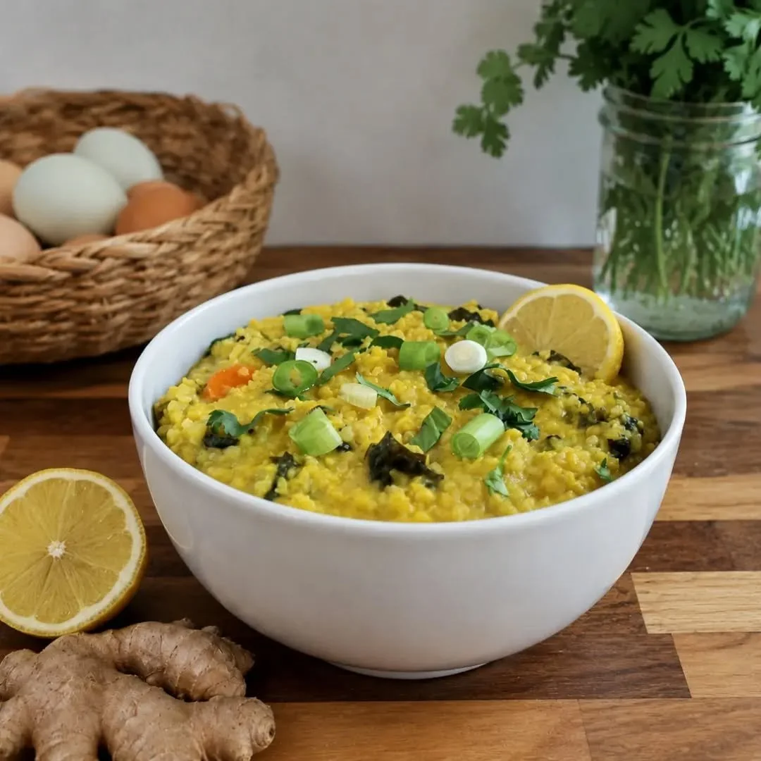 Golden Healing Kitchari for New Mamas!
Try this delecious, healing meal for your mind, body and spirit. If send to your birth partner and save in your phone!

Warm and easy on digestion
Rich in protein and minerals
Helps replenish energy after birth
