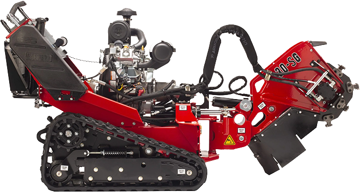 Baretto SG30 Stump Grinder for professional use at StumpX in Boise, ID.
