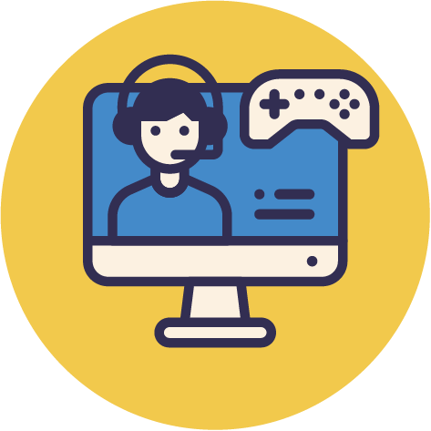 Hacked Online Gaming Account Icon