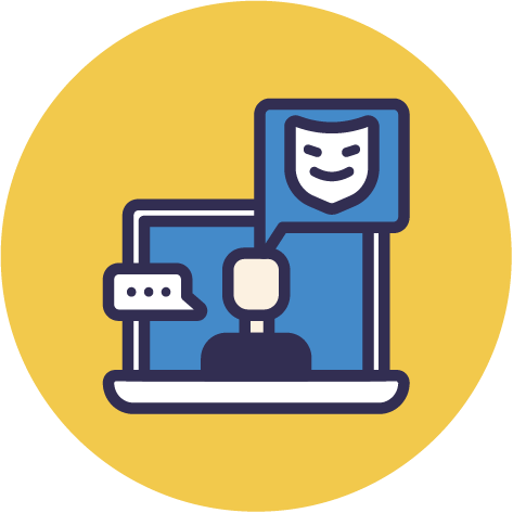 Fake Profile Icon