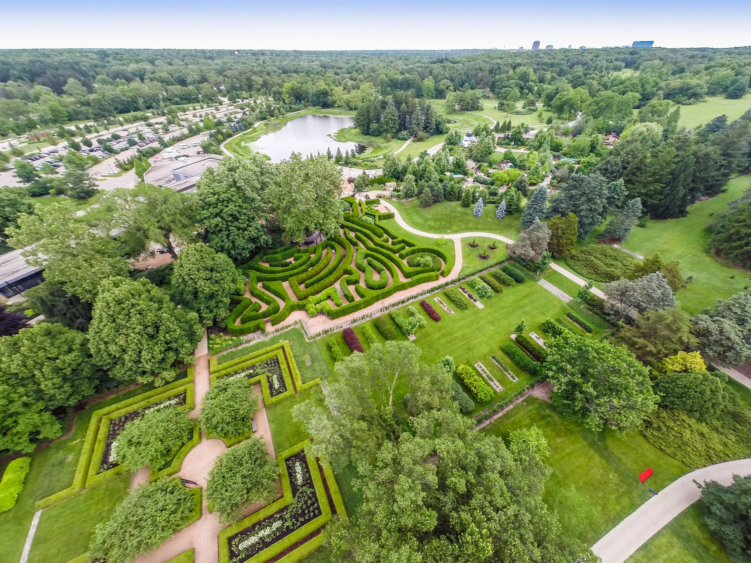 The Morton Arboretum in Lisle, Illinois