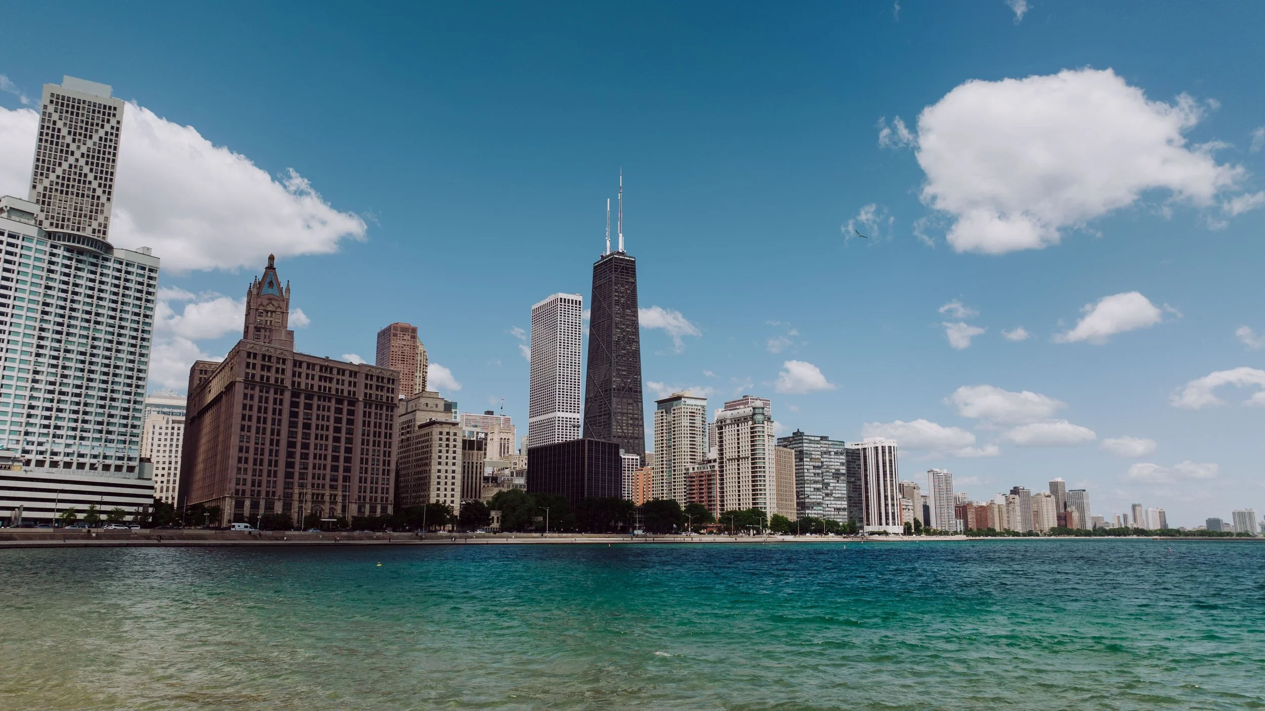 Chicago's lakefront and Near North Side high-rise district
