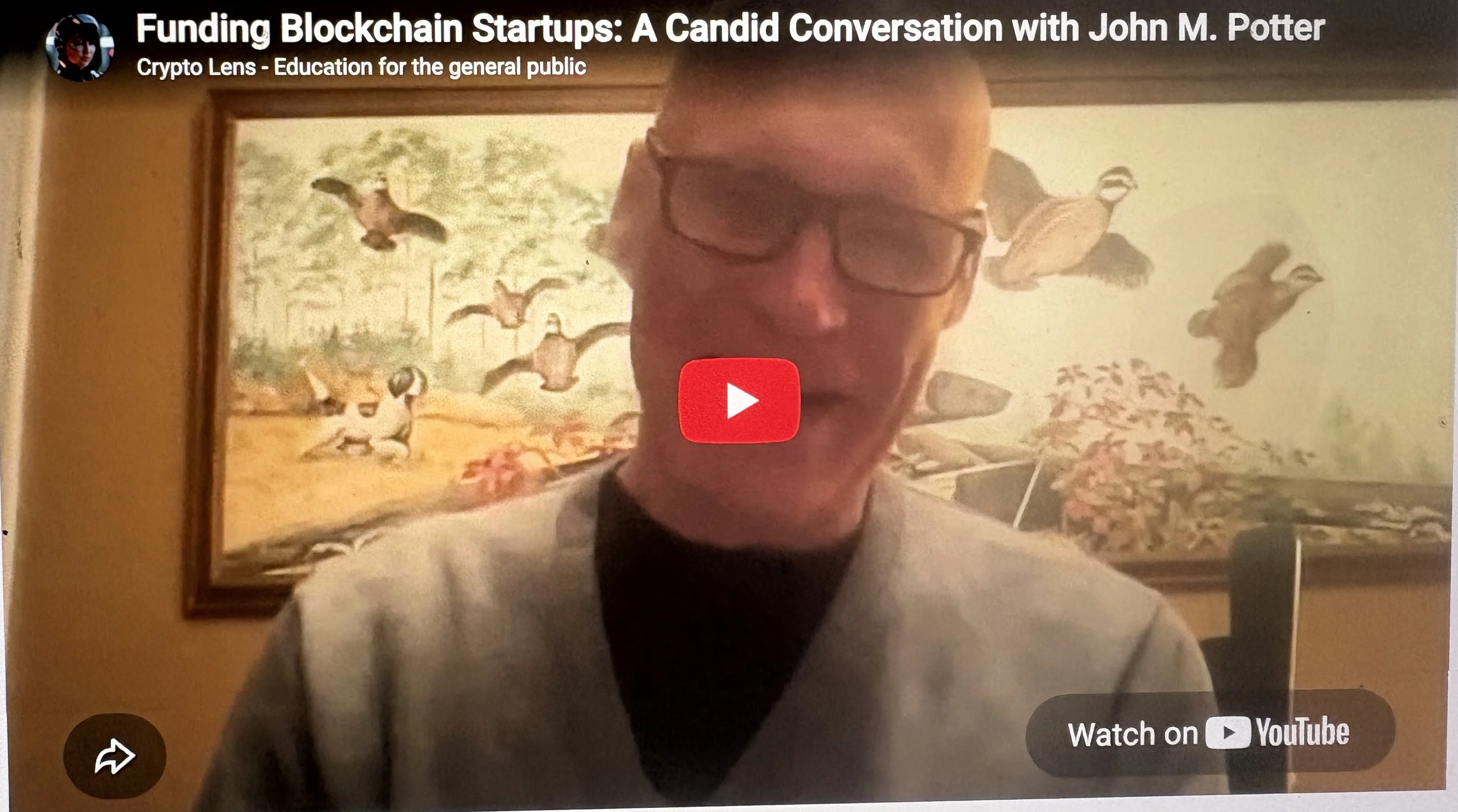 Funding Blockchain Startups: A Candid Conversation with John M. Potter