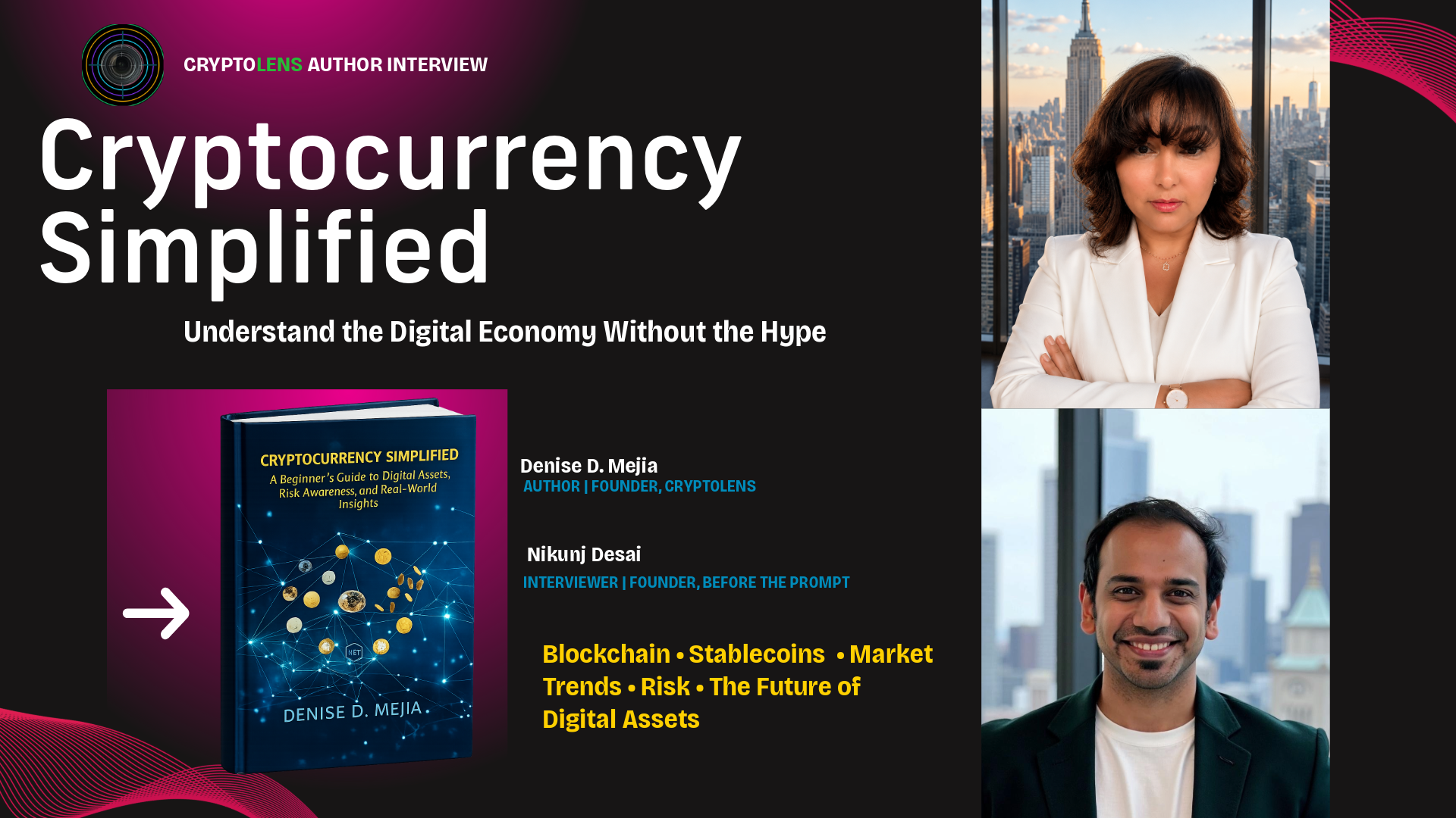 Cryptocurrency Simplified: An Author Interview with Denise D. Mejia