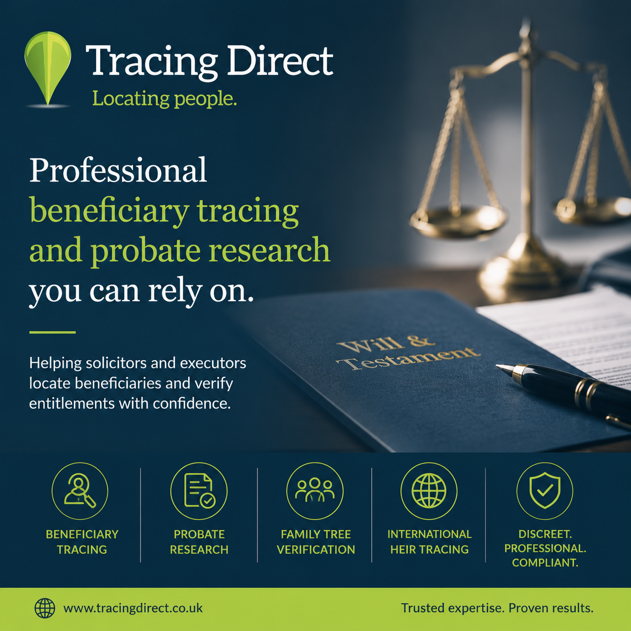 When Should a Solicitor Instruct a Beneficiary Tracing Company?