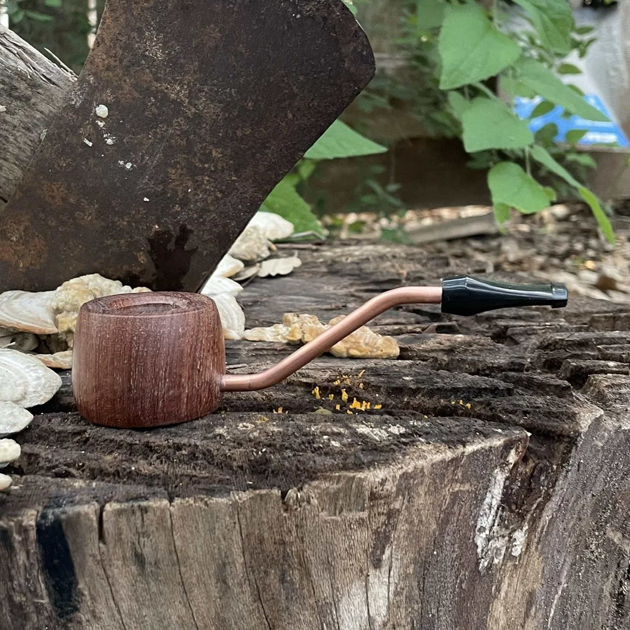Watson Handmade "Workhorse" Mesquite and Copper Pipe