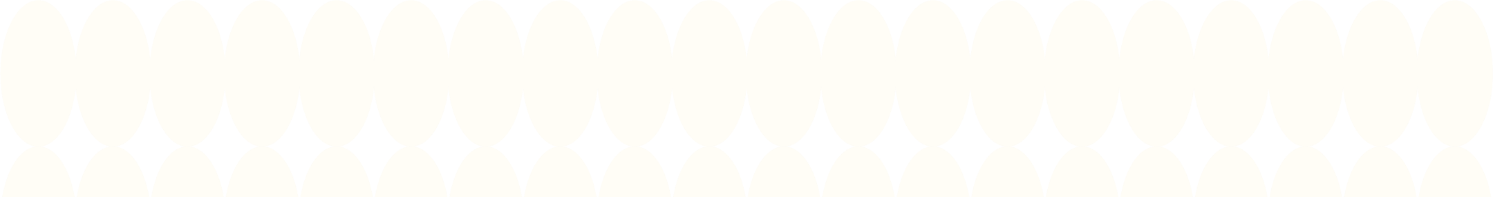 A pattern of alternating yellow oval shapes and black diamond shapes forming a horizontal striped design.