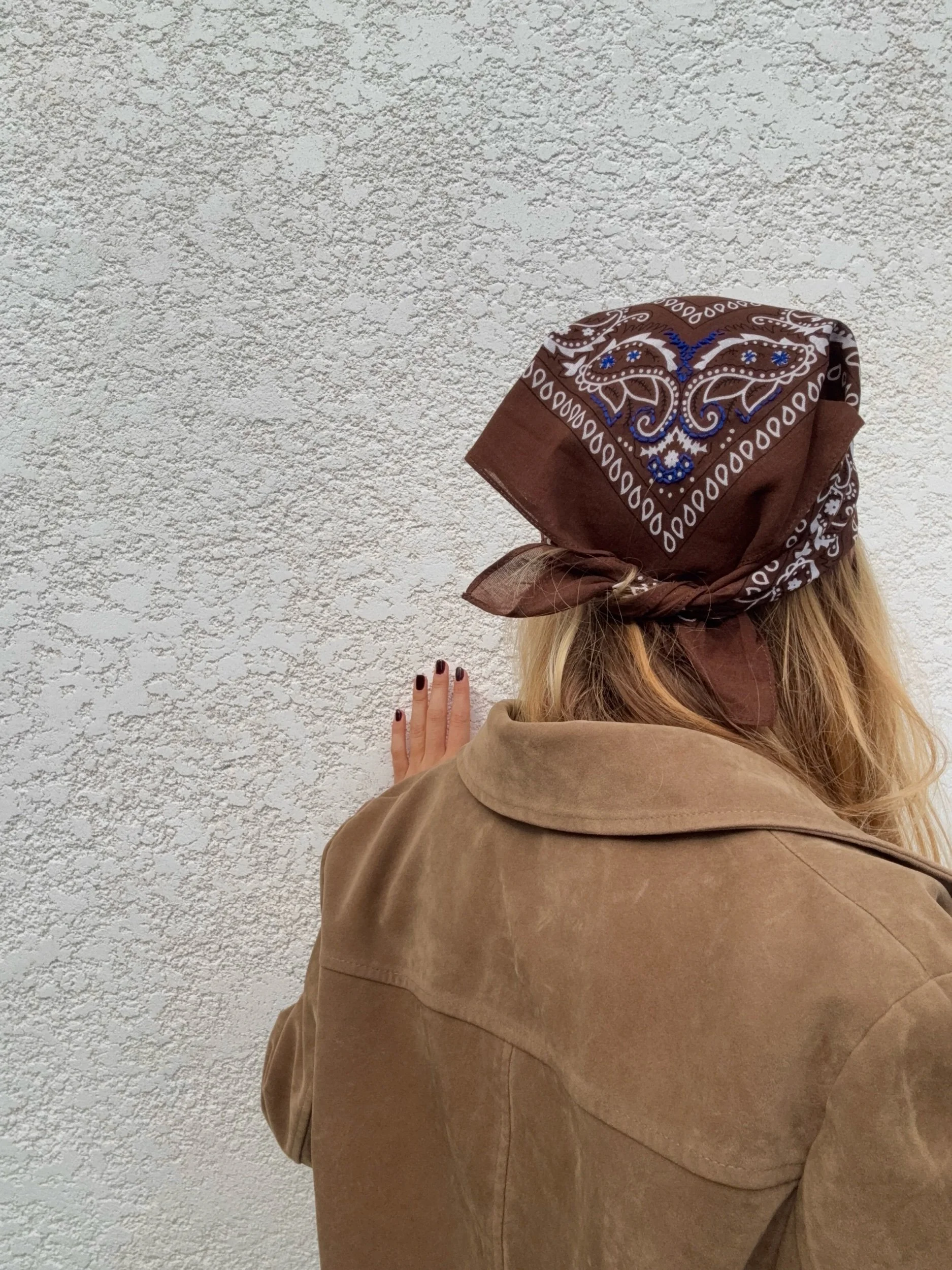 bandana marron personnalisé