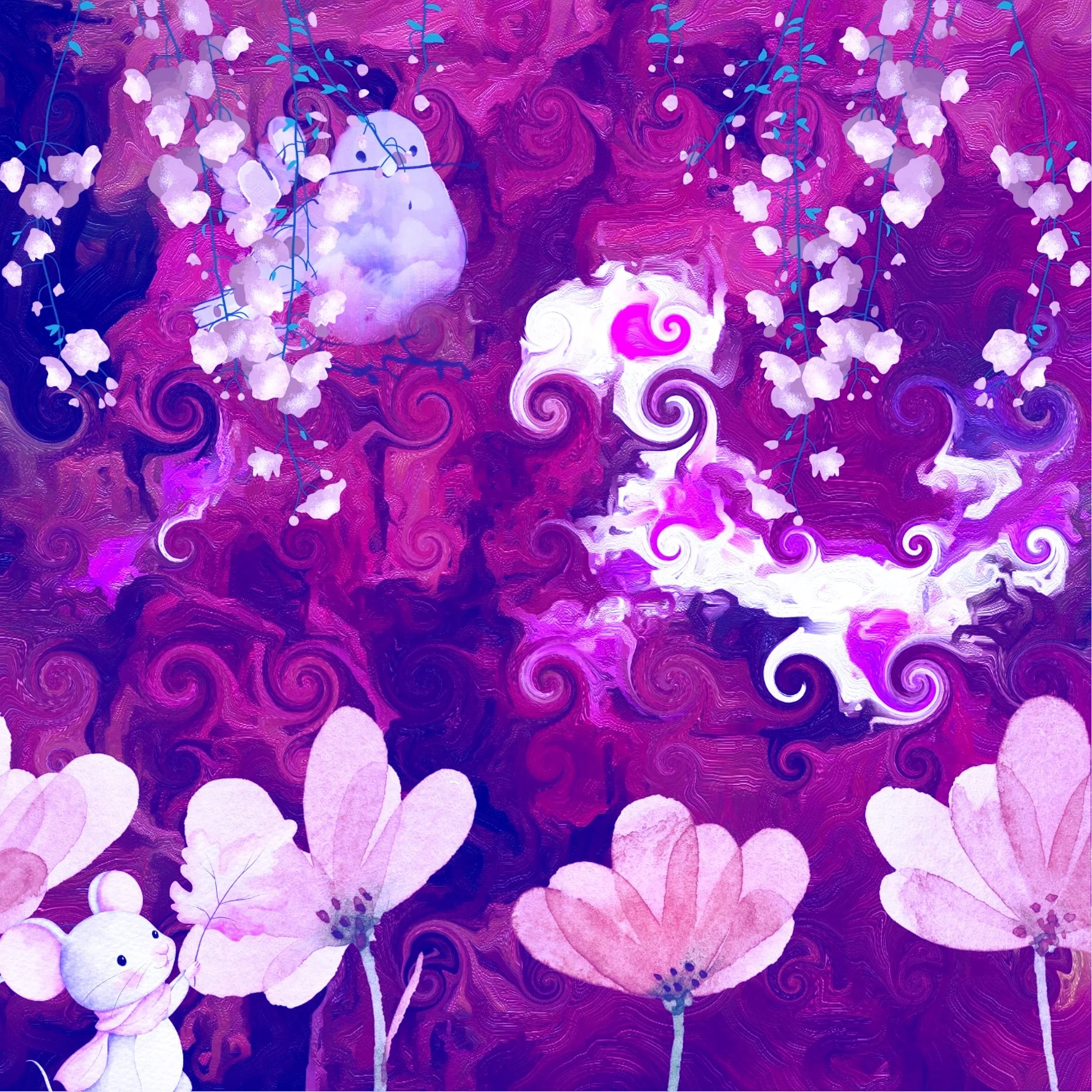 Goat Meet you in the garden purple.jpg