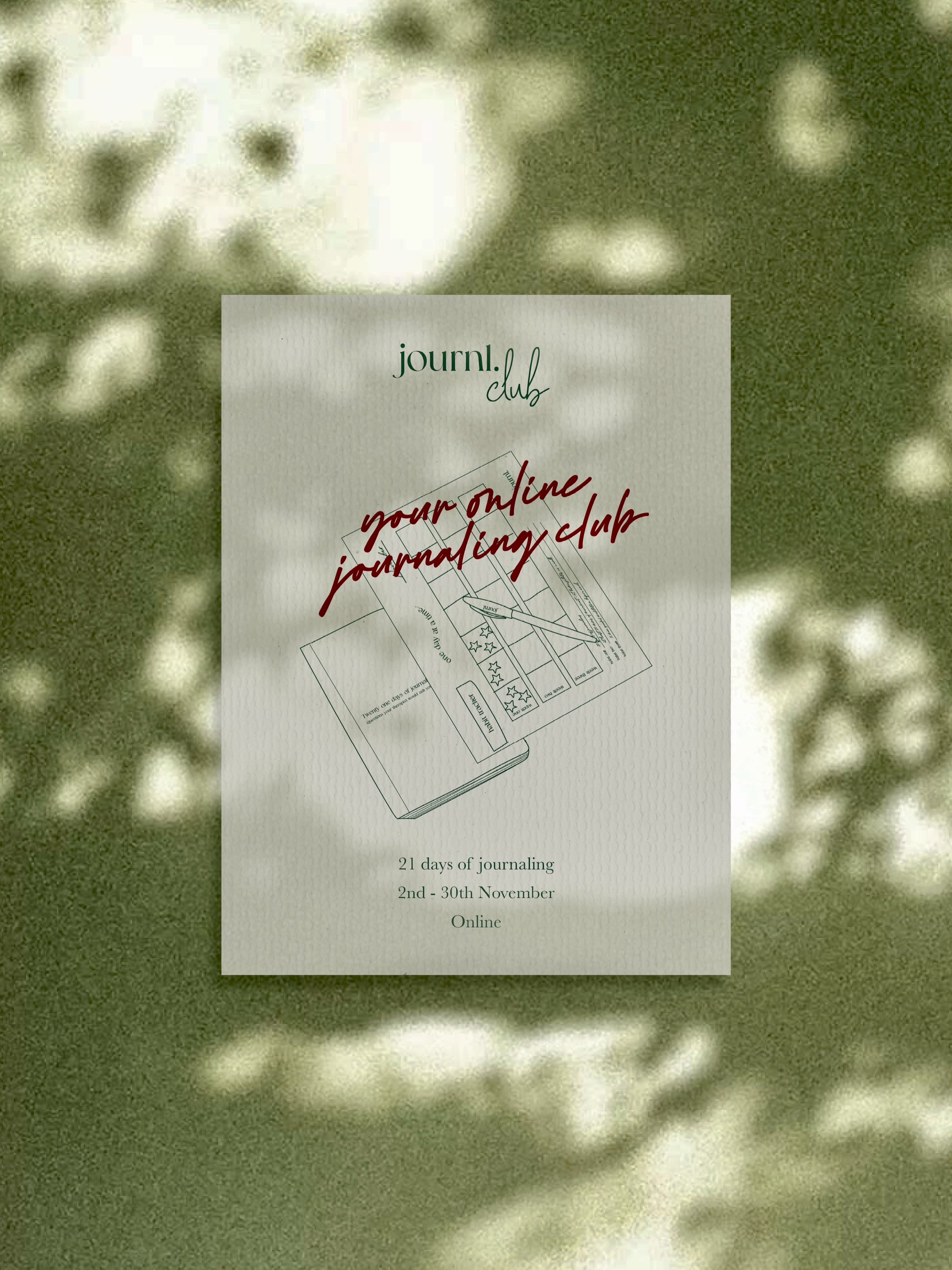 Join the club 🍏💌

New sub-brand &amp; event flyer design for my dearest @journl.co 

We&rsquo;ve been cooking up something extra special, so more to come! 🧚🏼&zwj;♀️