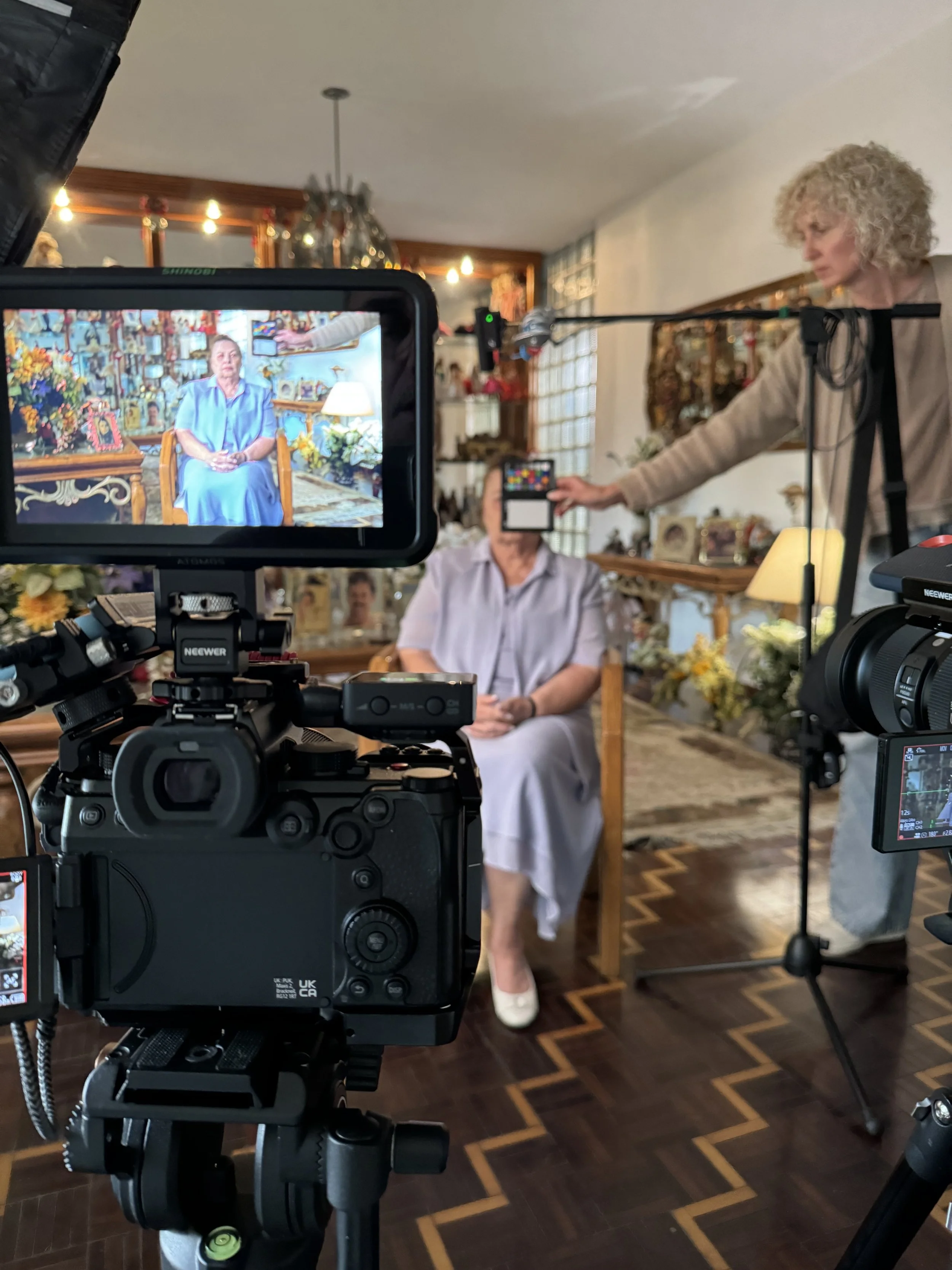 Behind the scenes documentary production at Friedefürst Film