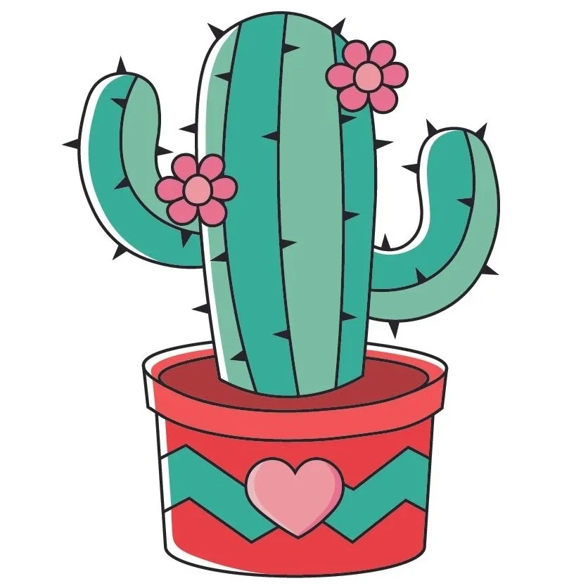 Cactus Love - Stickers 2022