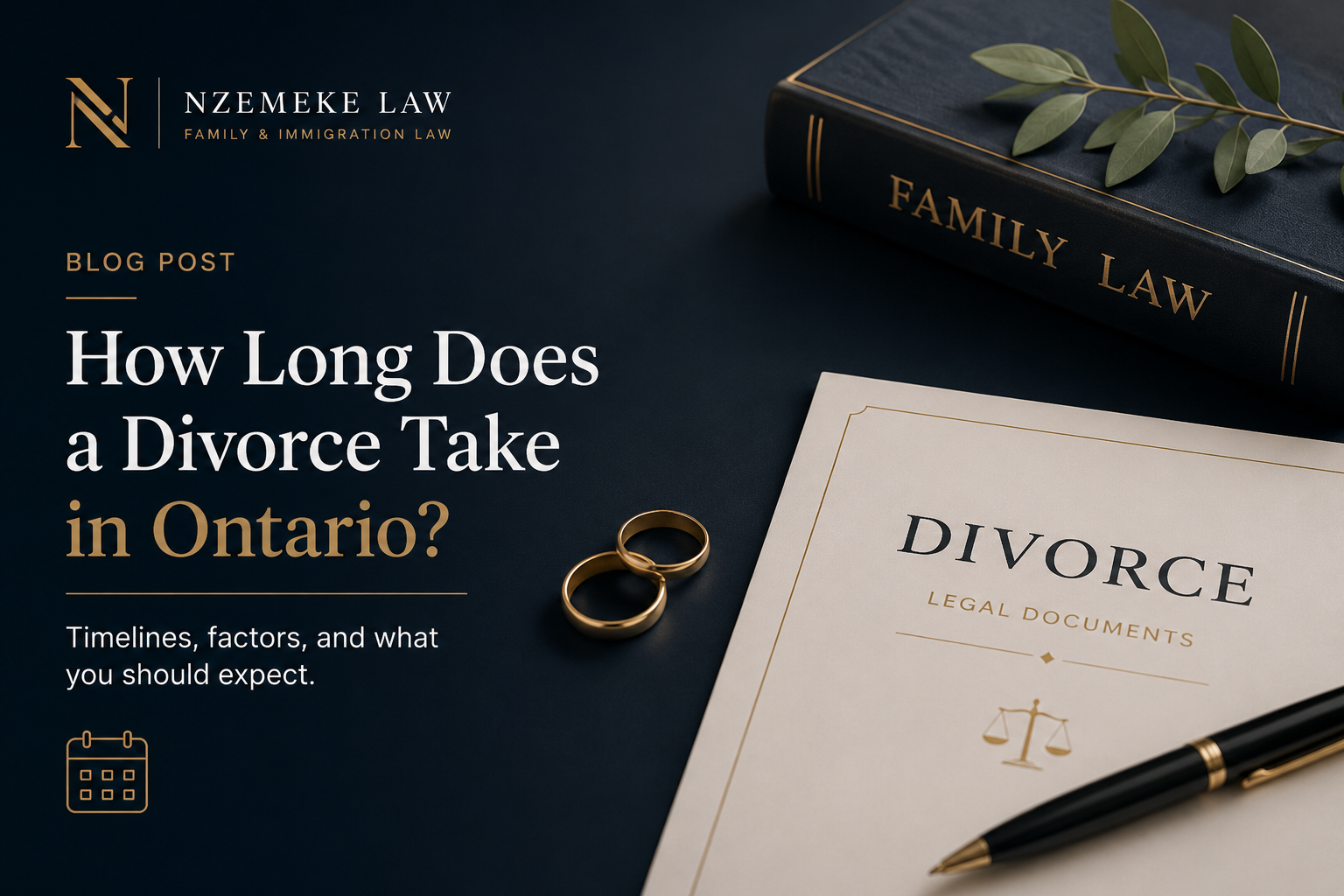 How Long Does a Divorce Take in Ontario?