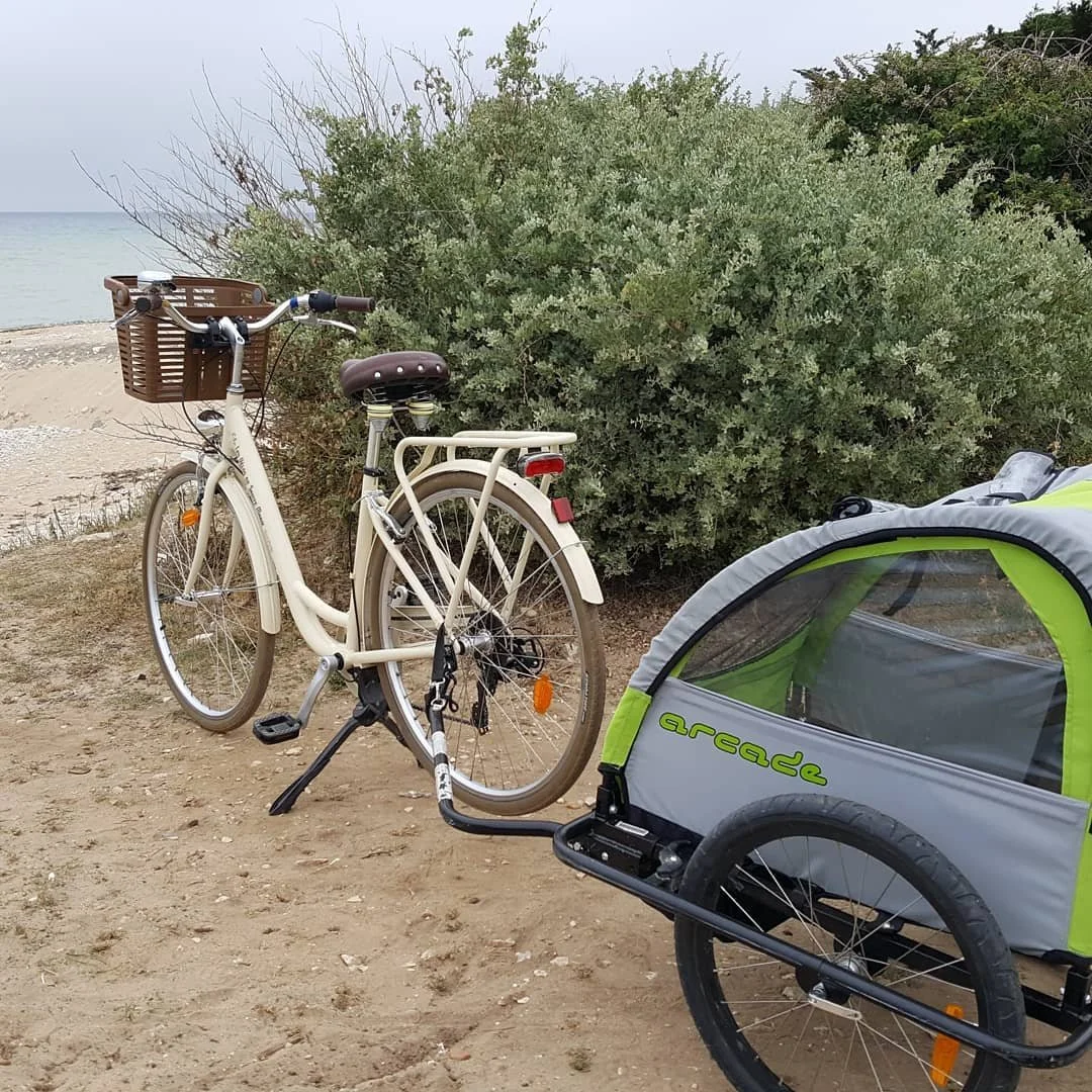 Le Must Have et son Baby Van @lesvelosdesaintemarie #ileder&eacute; #&icirc;leder&eacute; #reservationvacancesileder&eacute;  #locationveloiledere #balladevelo #decouvririledere #vacancesileder&eacute; #saintemarieder&eacute; #saintemariedere #ileder