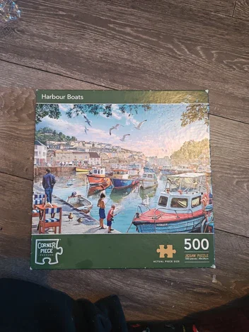 Harbour boats 500pcs jigsaw