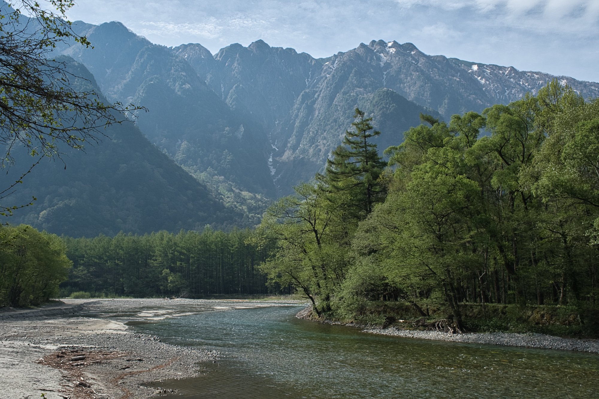 Nagano Kamikochi in late Spring