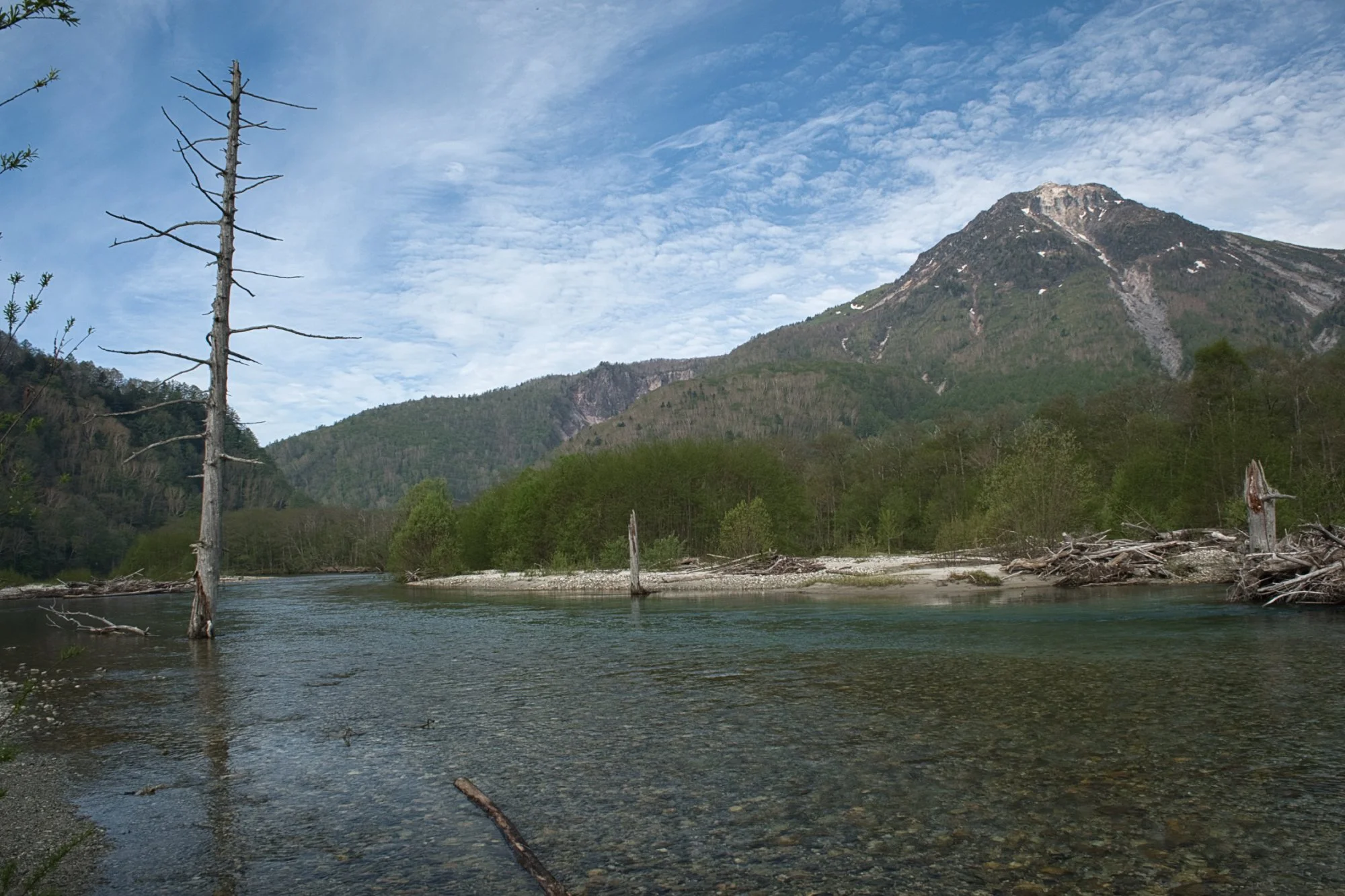 Nagano Kamikochi in late Spring