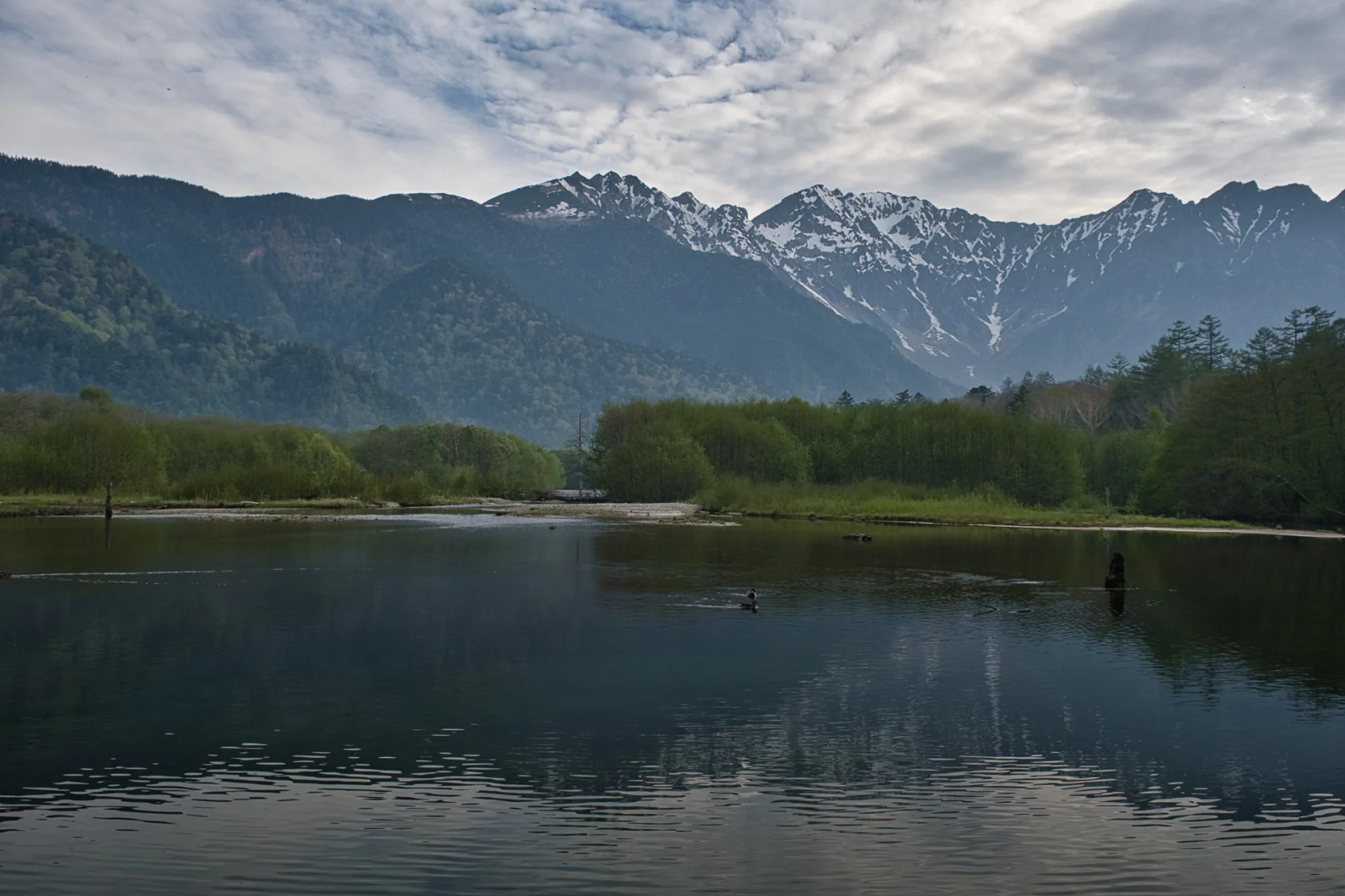 Nagano Kamikochi in late Spring