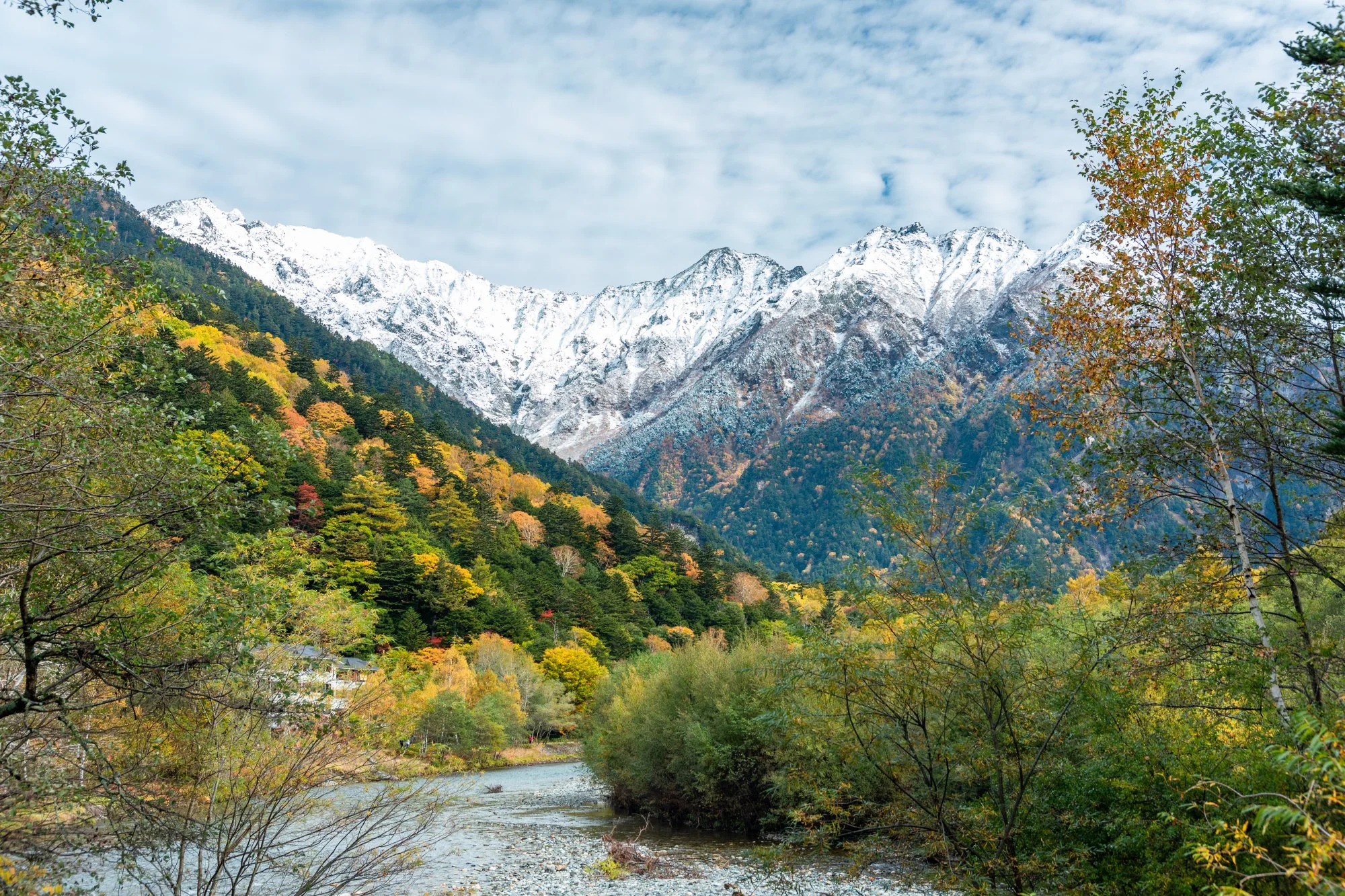 Nagano - Kamikochi looking towards Mt Hotaka