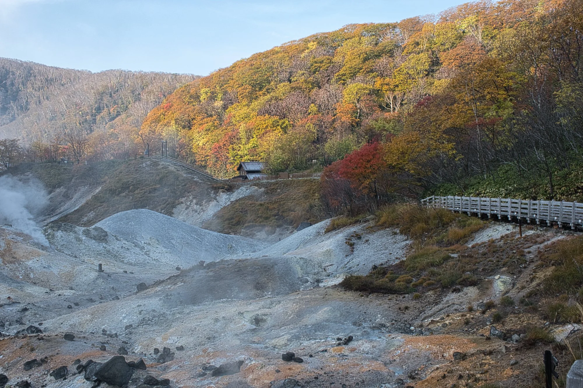 Hokkaido - Noboribetsu Jigokudani Valley 