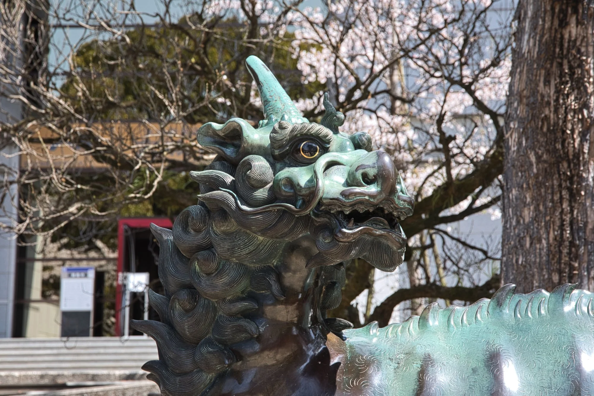 Fukuoka - Dazaifu Tenmangu Shrine Guardian