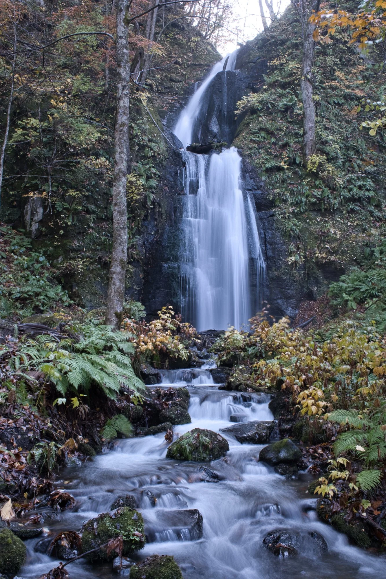 Aomori - Kumoi-no-taki (waterfall) in Oirase Gorge