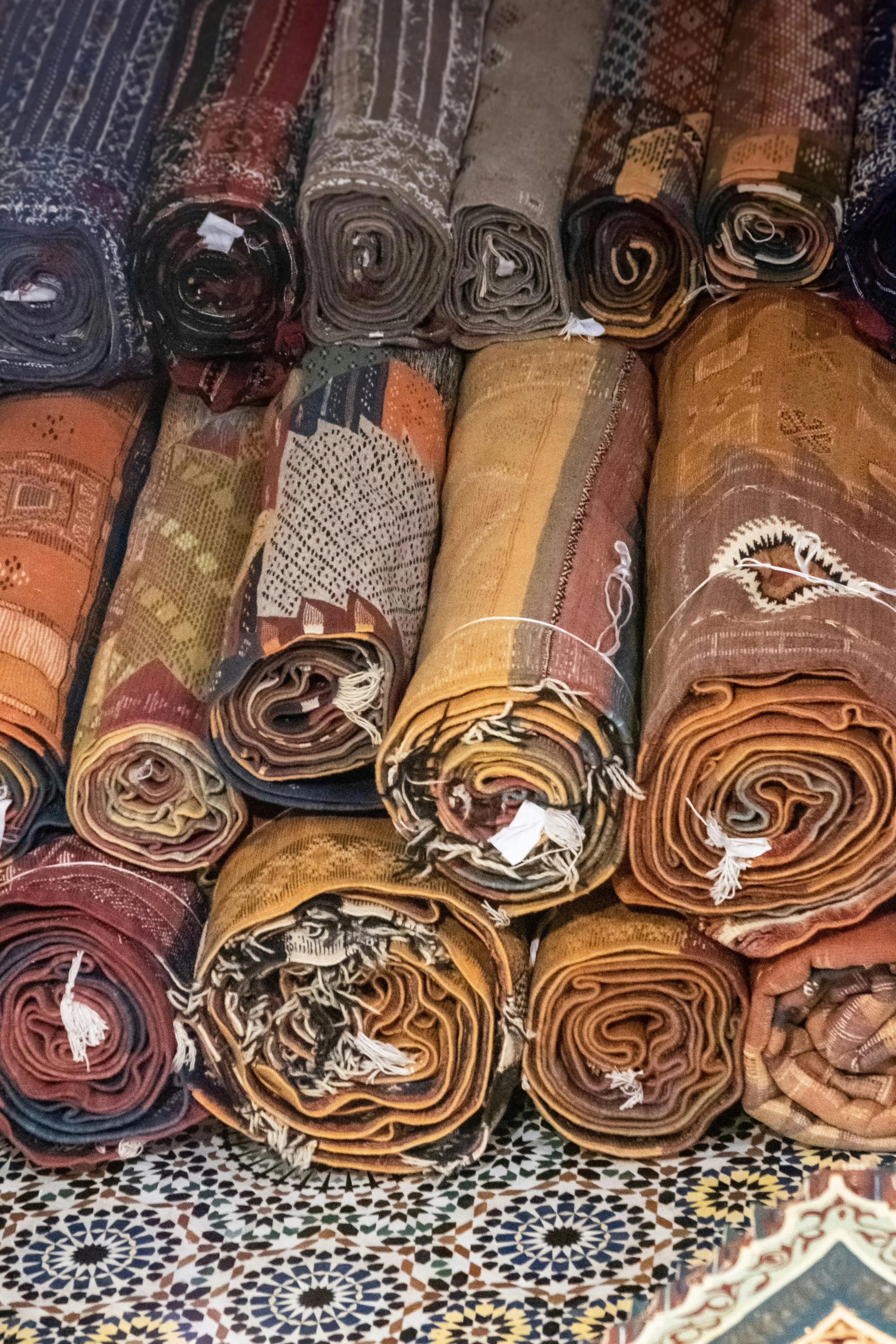 Morocco Vistas | Moorish & Andalusian Heritage — handwoven textiles and rugs, traditional souk, Marrakech medina