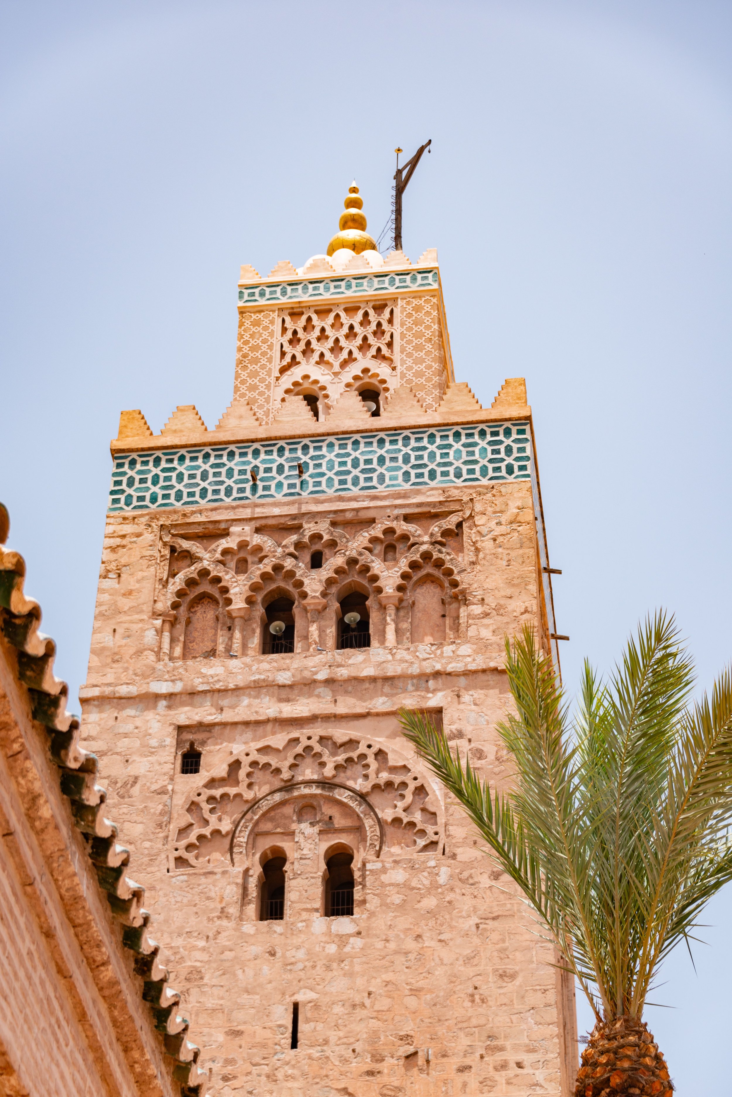 Morocco Vistas | Moorish & Andalusian Heritage — Koutoubia Mosque minaret, iconic Marrakech landmark