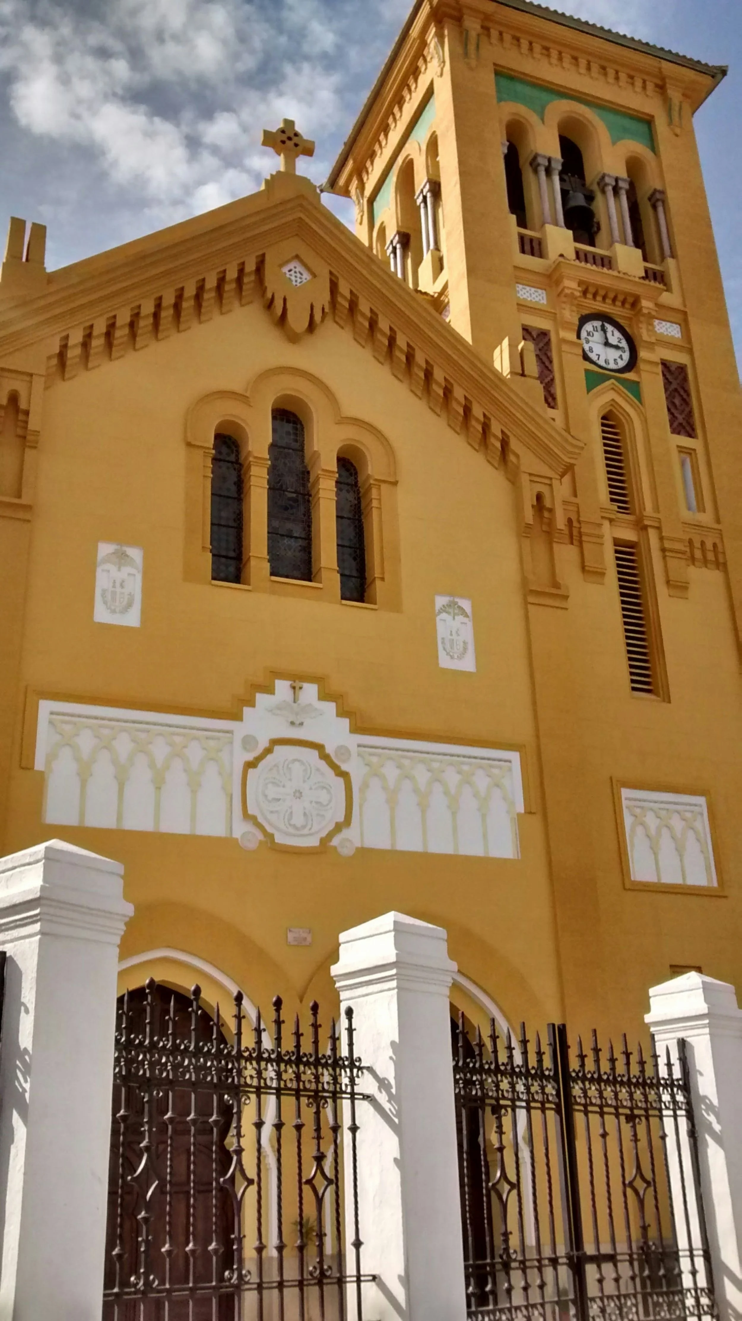 Morocco Vistas | Moorish & Andalusian Heritage — Spanish colonial church, Tetouan, northern Morocco