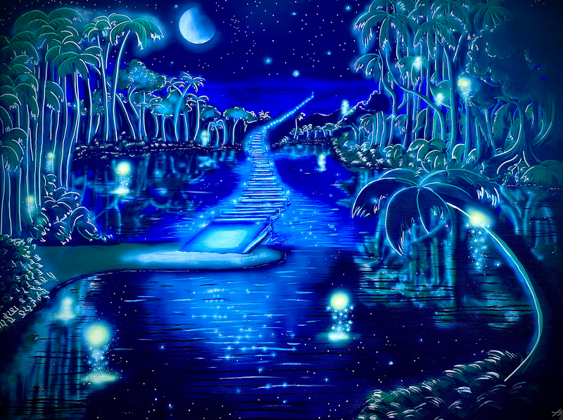 Size: 3ft x 2ft
Materials: Acrylic paint and Airbrush on Canvas