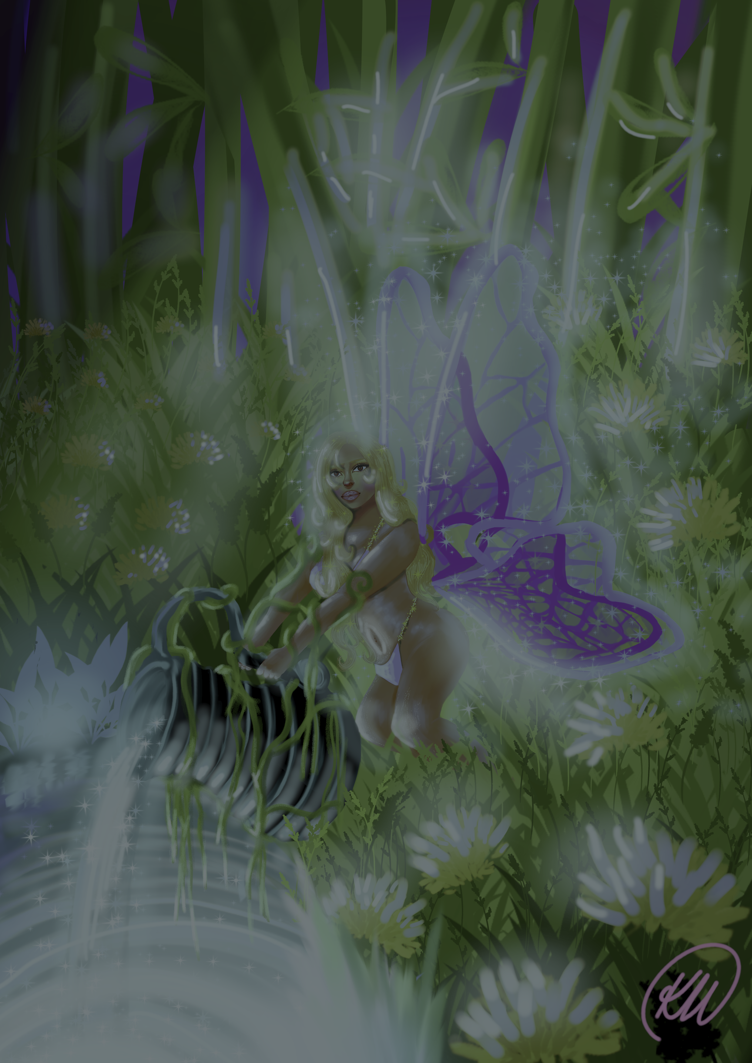 Digital using Krita