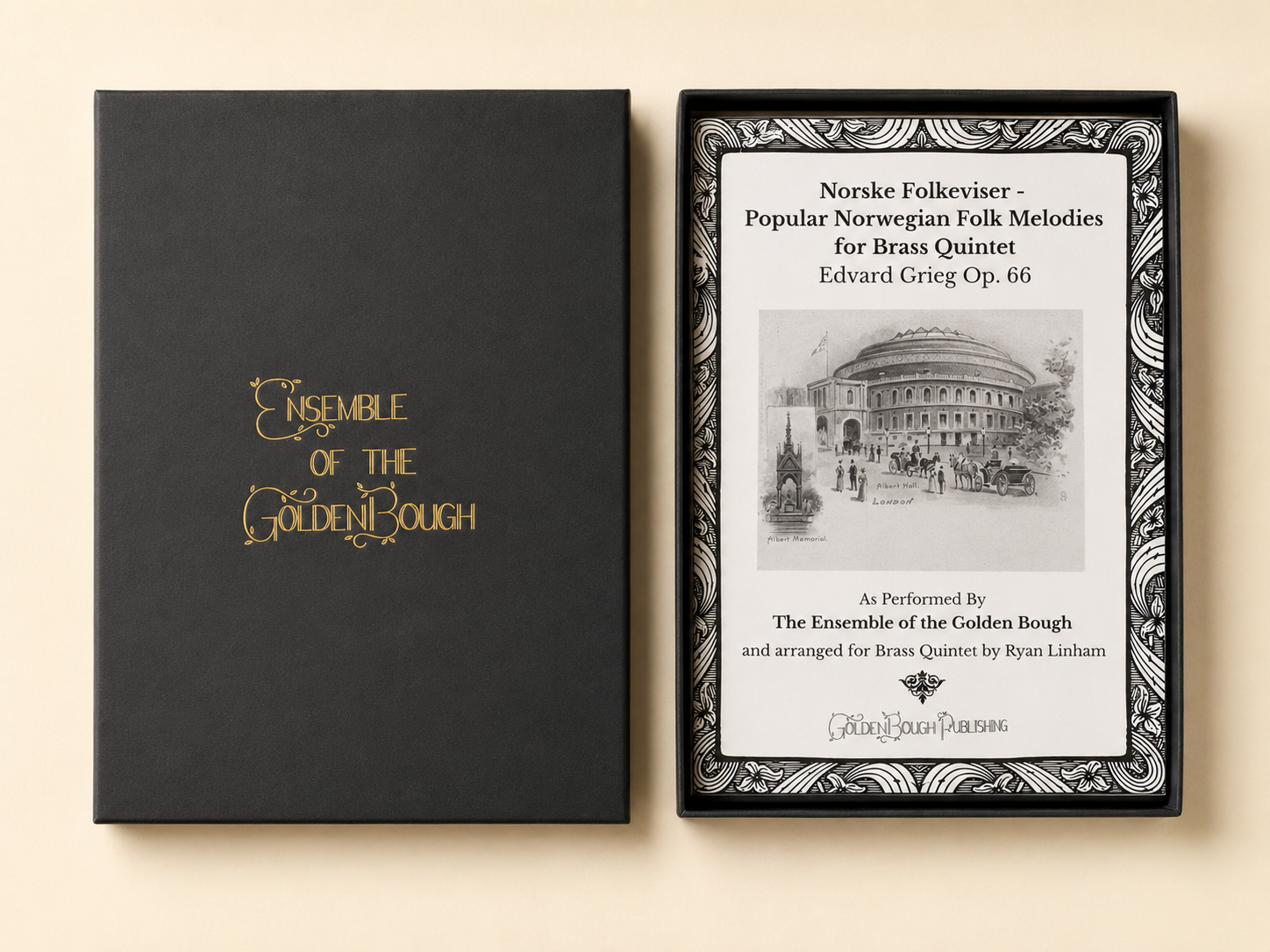 Popular Norwegian Folk Melodies, Op. 66 for Brass Quintet - Printed Edition