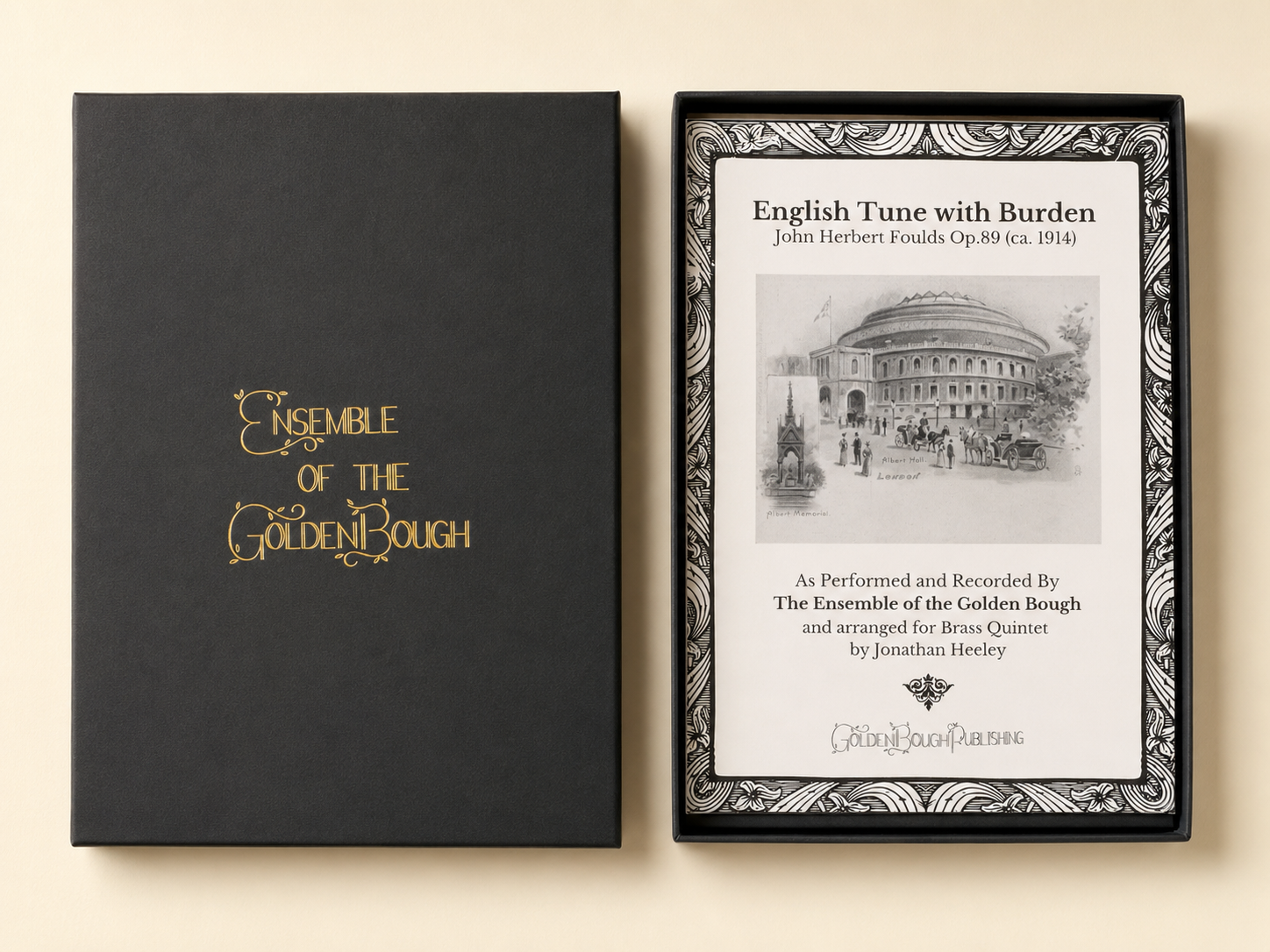 English Tune with Burden for Brass Quintet - Printed Edition