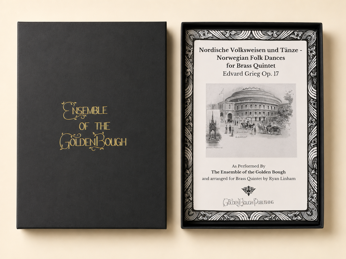 Norwegian Folk Dances, Op. 17 for Brass Quintet - Printed Edition